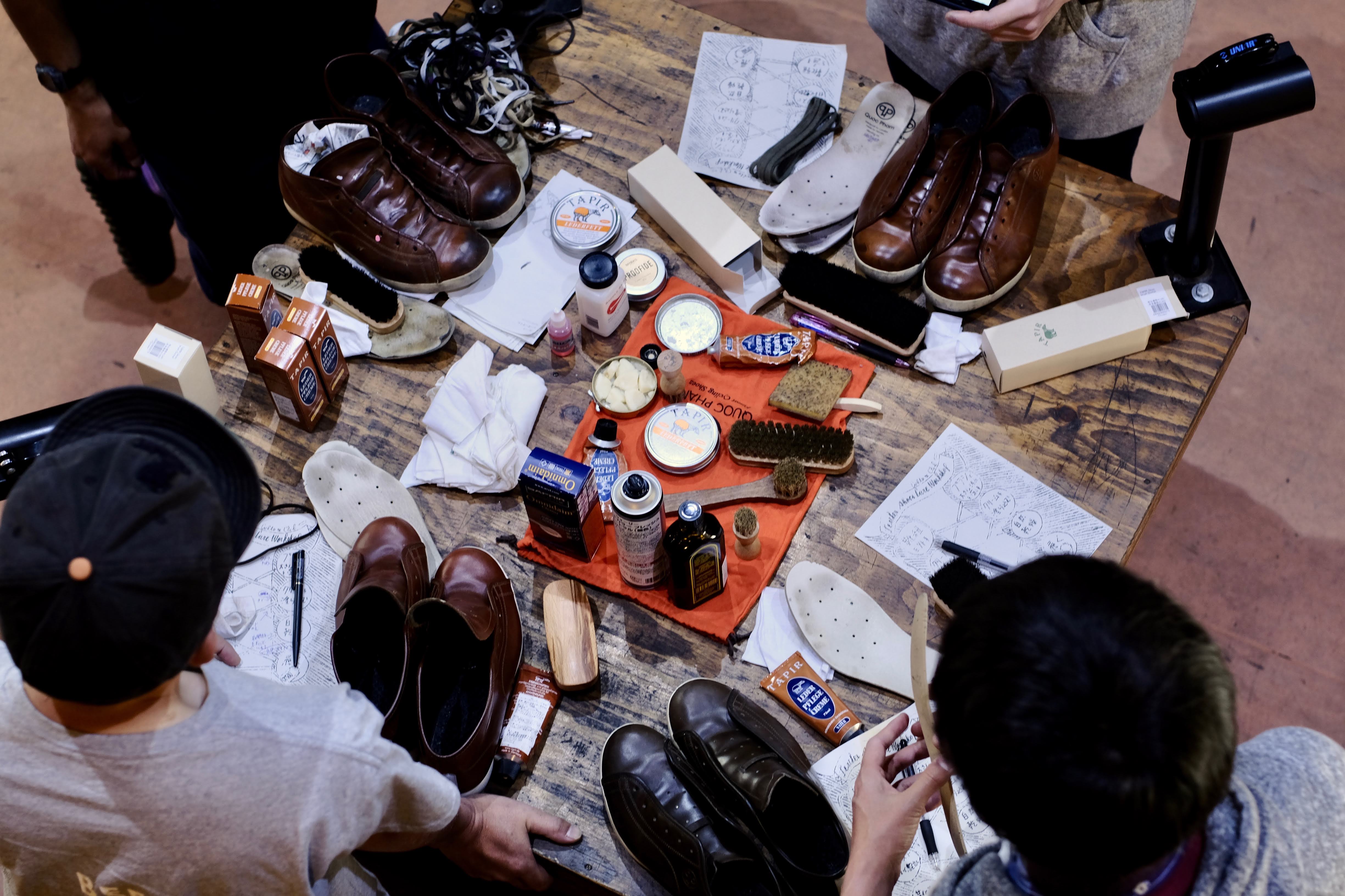 【Shoes Care Workshop】大切な靴との付き合い方