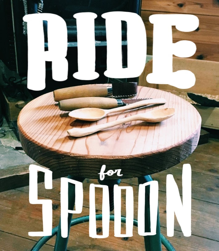 RIDE for SPOOON – 仁さんにグリーンウッドワークを教えてもらおう