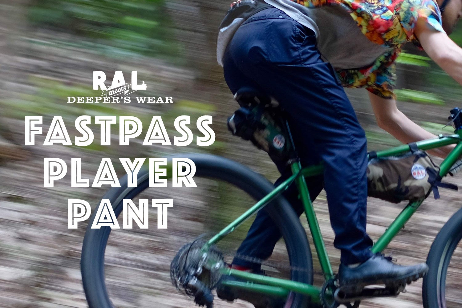 【RAL meets DEEPER’S WEAR】Fast Pass Player Pant