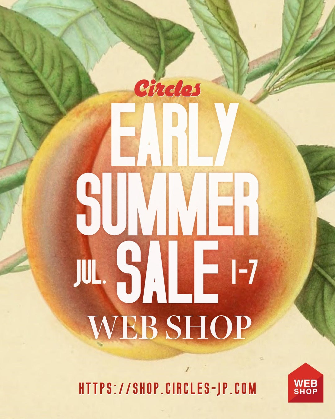 【WEBSHOP EARLY SUMMER SALE 2020】