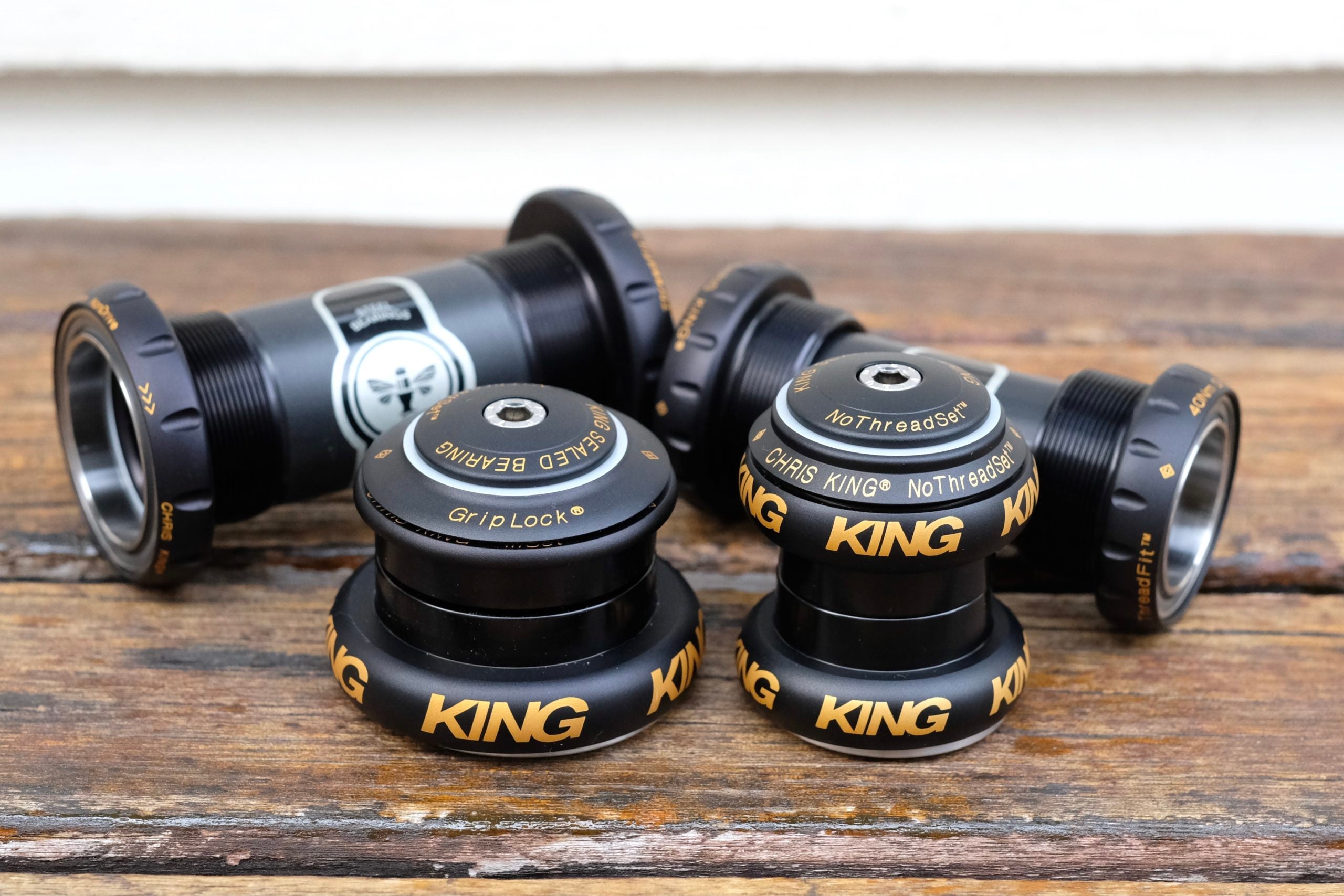 【CHRIS KING】Two Tone Black Gold!!