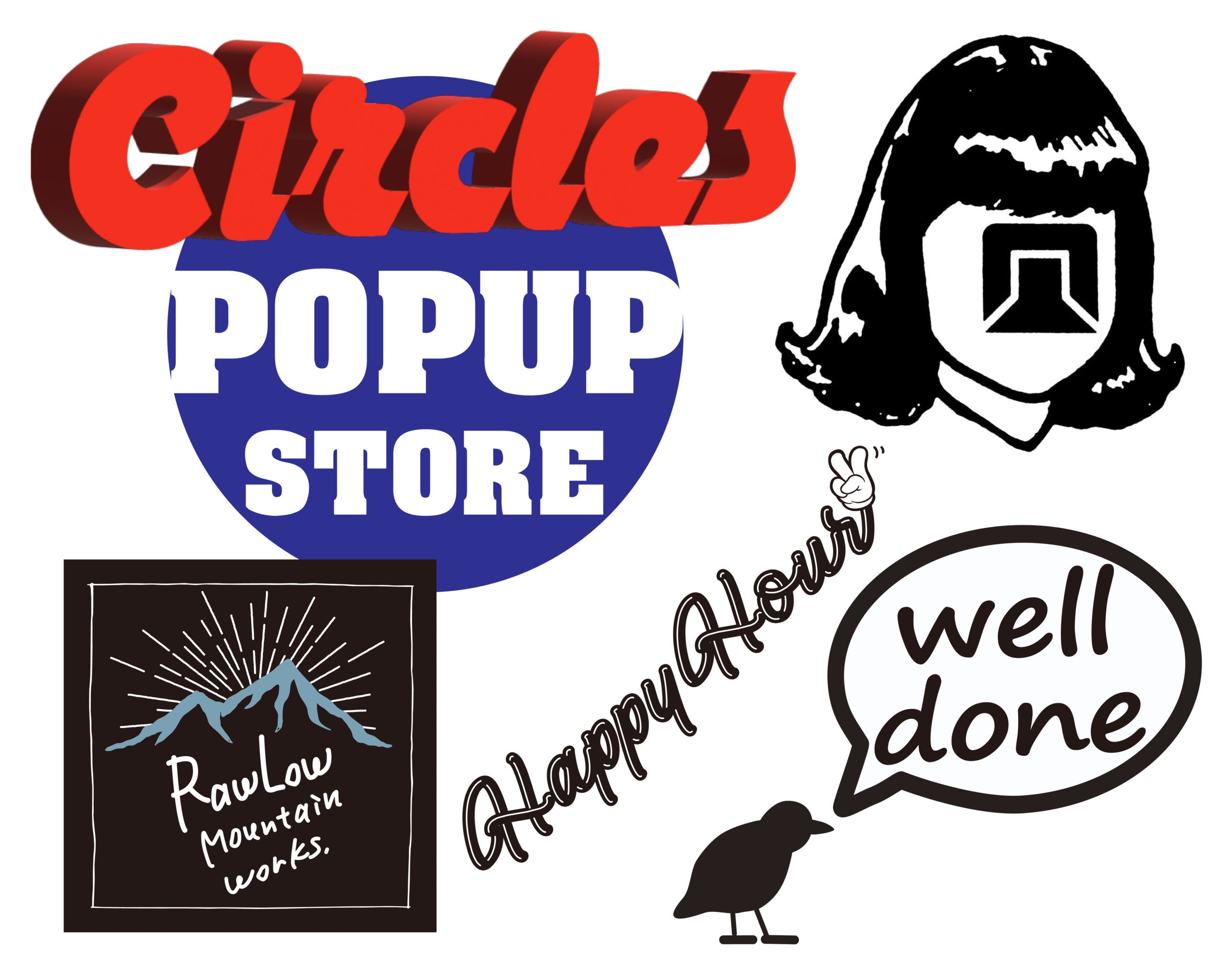 【16周年 POP UP STORE】12月3日、4日は濃ゆ〜いゲストがサークルズをジャック!!!