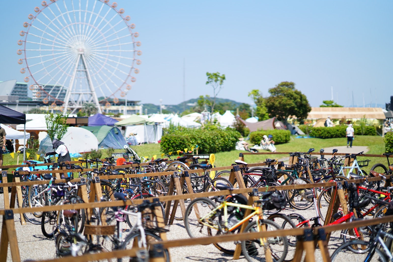 BIKE to 森、道、市場 2023 – 大きなお祭りには自転車で行くのが正解
