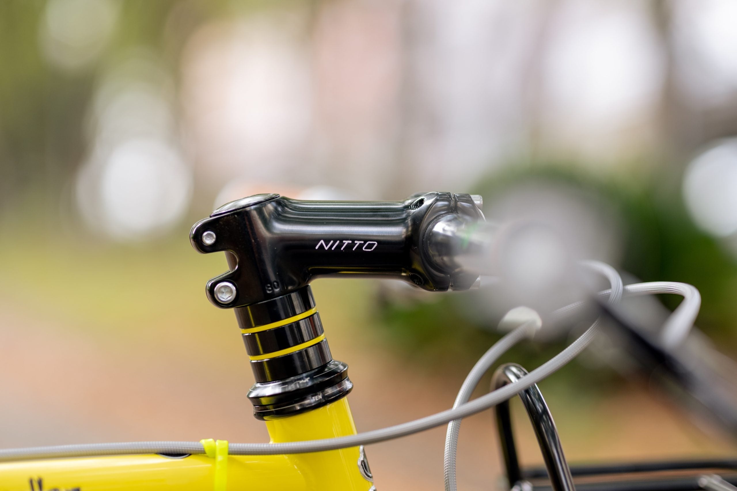 【再入荷】NITTO NJ-89 Girls Keirin Stem Black