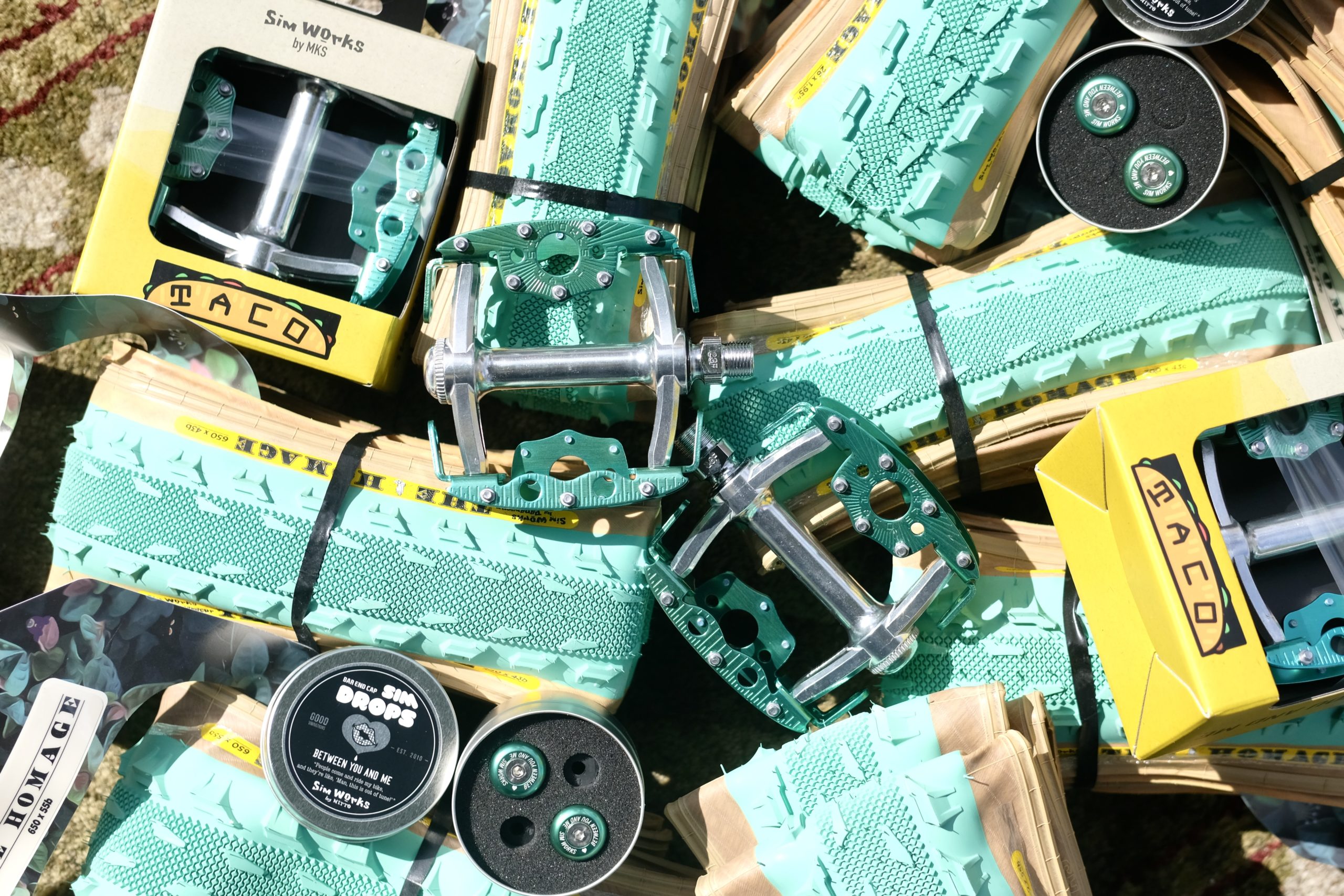 【SimWorks】LTD The Homage Green SimDrops and Taco Pedals