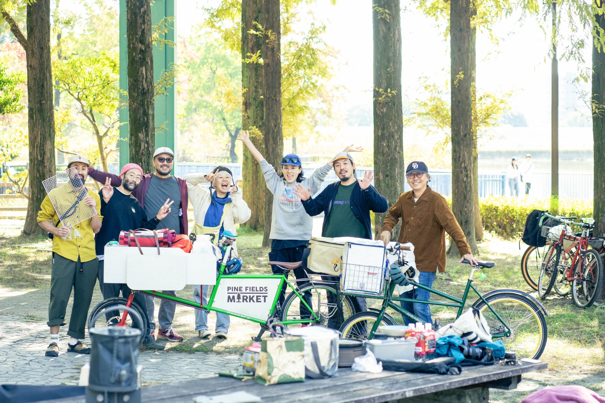 Make a wish!「自転車だけでBBQに行ってみたい」