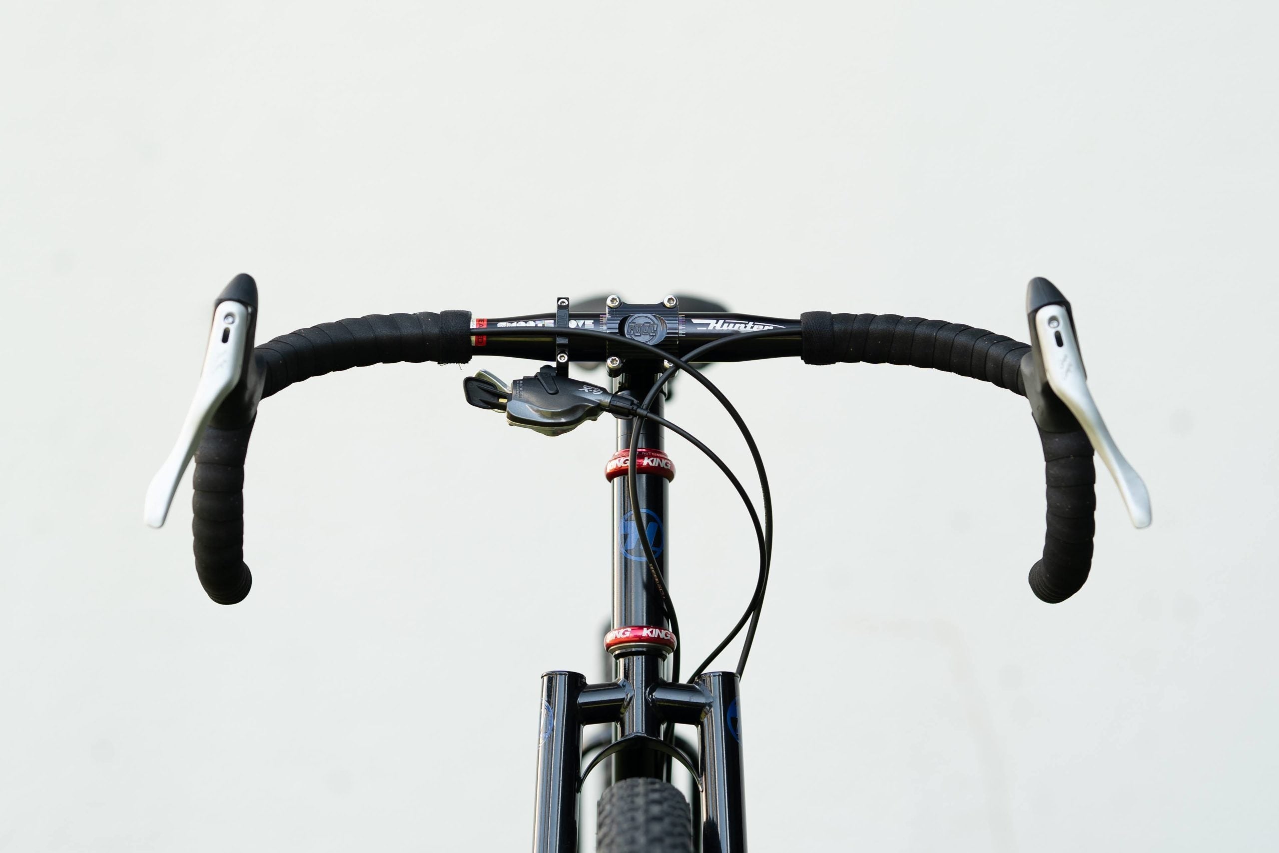 HUNTER low rise bar (black) NITTO 日東 NITTO × HUNTER low rise bar ⁄ NITTO bar rise HUNTER Hunter Smooth