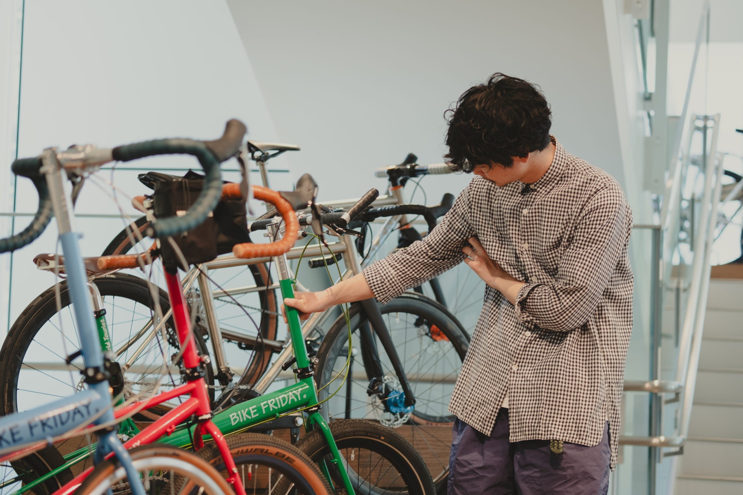 【BIKE FRIDAY】石川、自転車を買う。