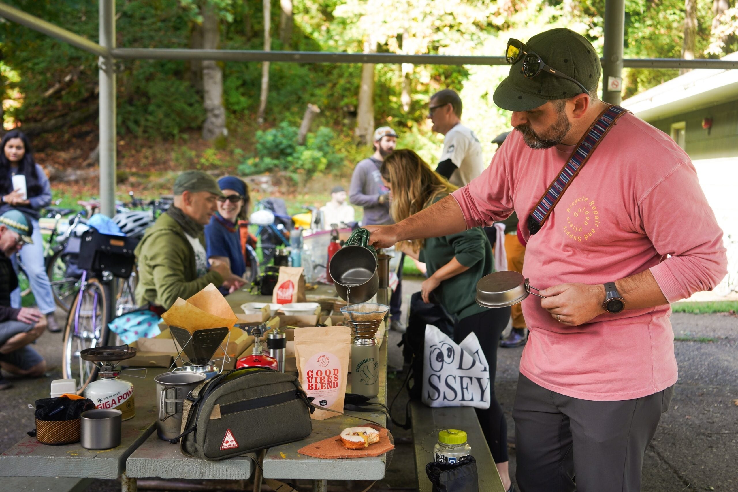 SimWorks ‘Good Vibes’ Coffee Kit : A Journey Through Coffee and Bicycles by CharRie’s Café