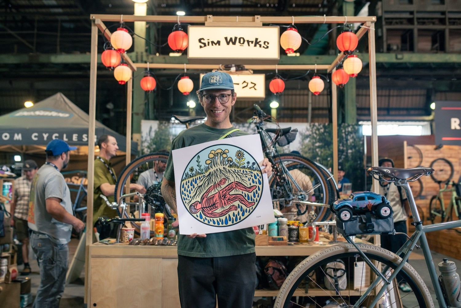 【SimWorks】Art Collective Spotlight: Nicholas Haig-Arack / Human Mushroom & Earth Gazer Screen Prints