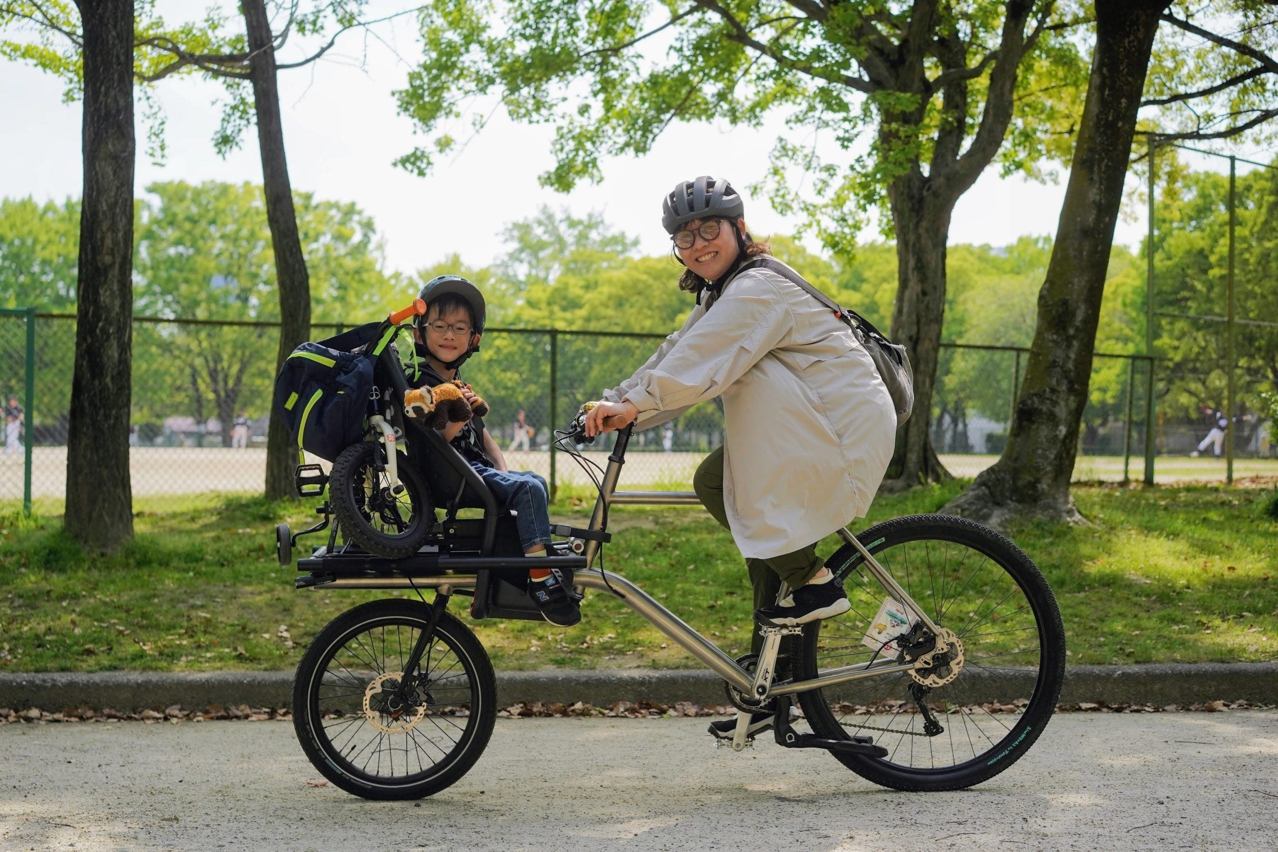 【OMNIUM】カーゴバイクのある暮らし、家族で“シェア”するという選択