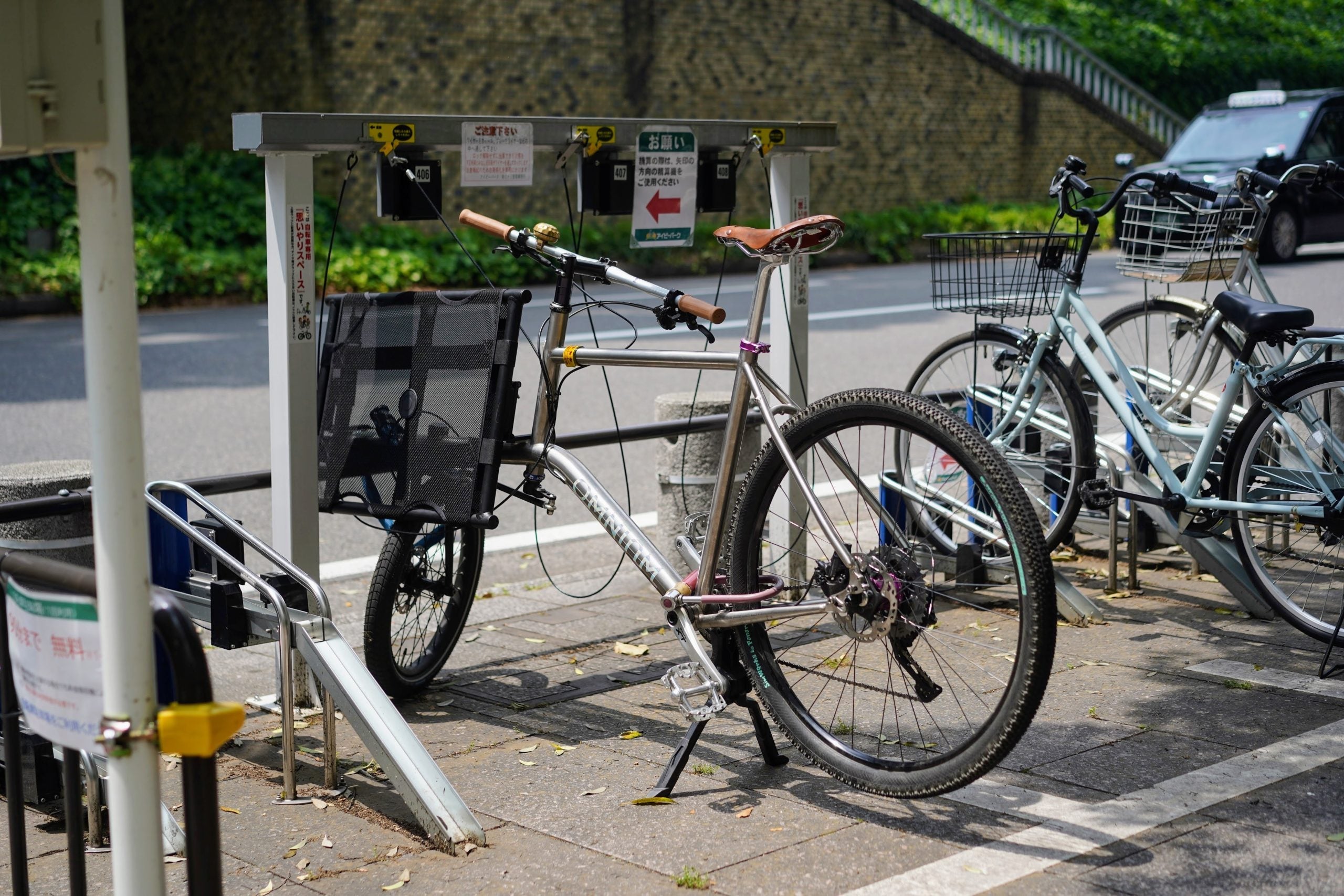 【OMNIUM】カーゴバイクのある暮らし、我が家の駐輪事情