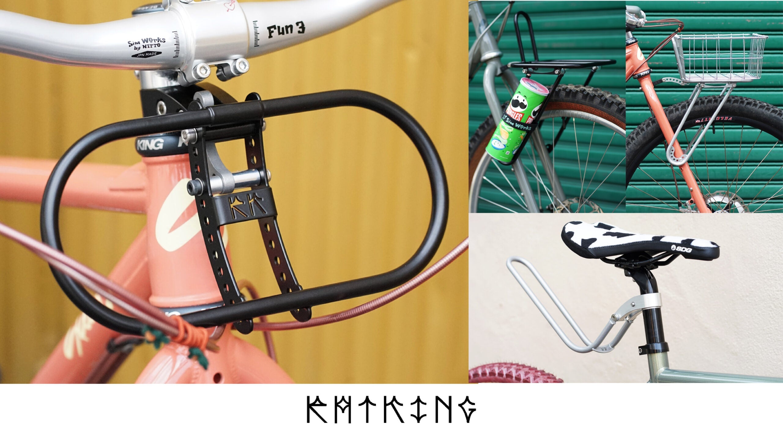 【RATKING FRAMES】フレームビルダーのアイデアが詰まったハンドメイドラックが入荷しました!