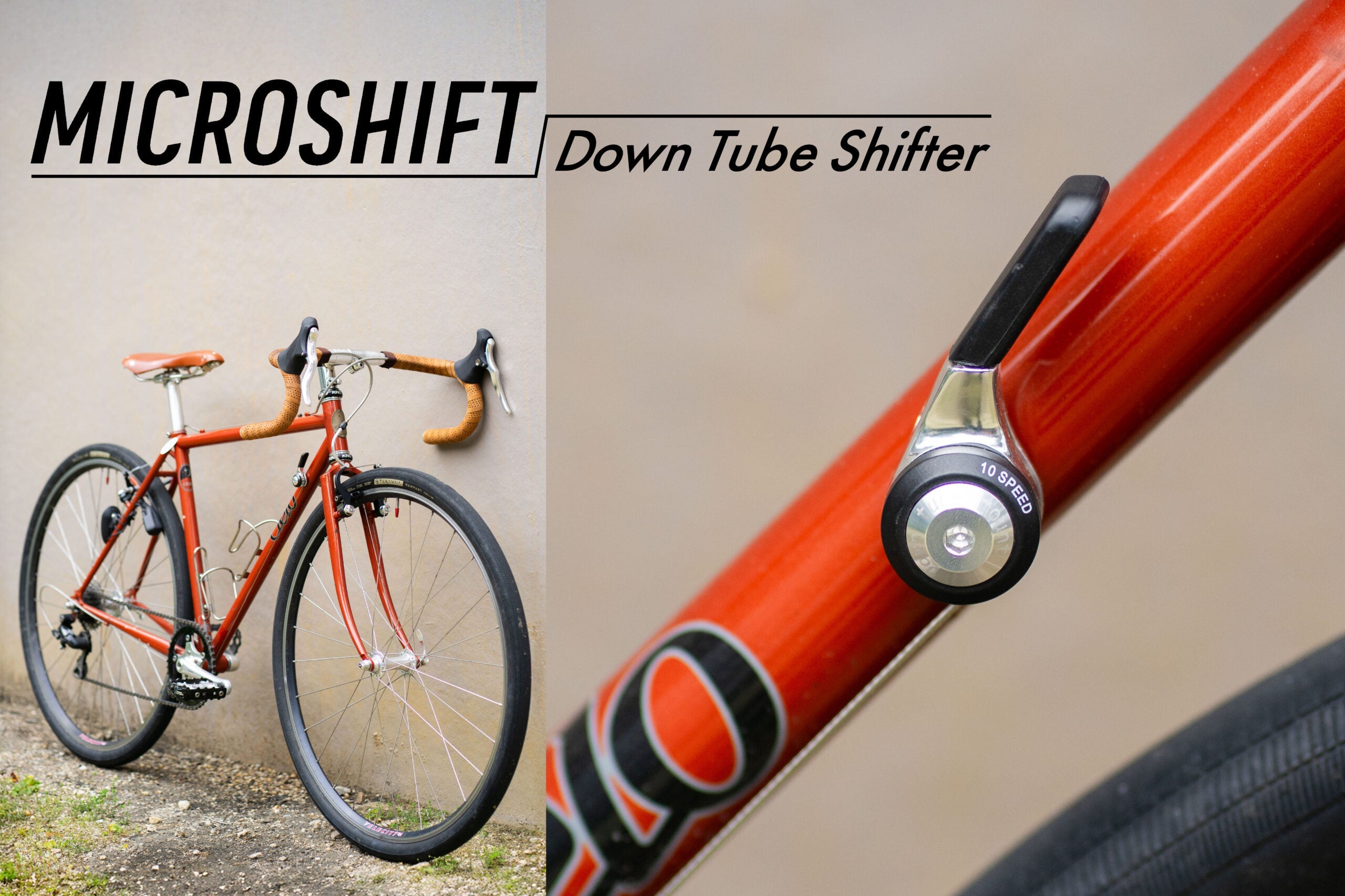 【MICROSHIFT】今だからこそ、ダウンチューブシフターの魅力を伝えたい。