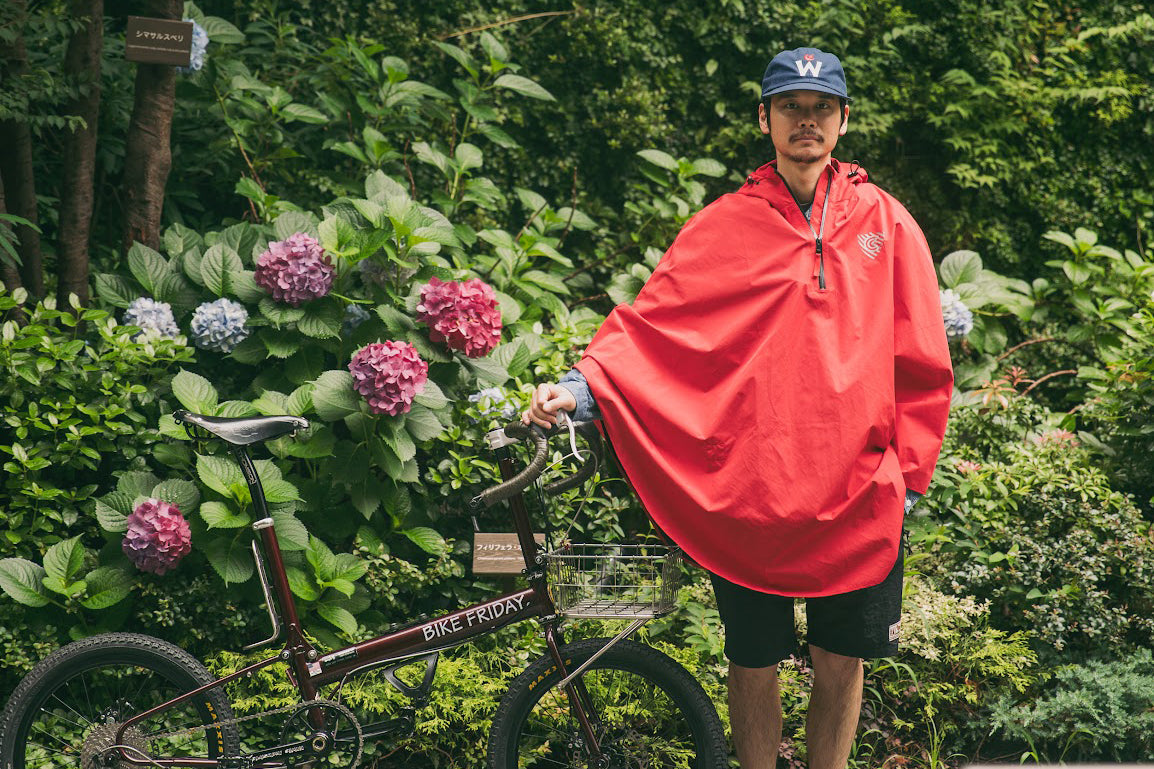 “自転車屋が考える、服” Vol.9 – 雨の日 Style