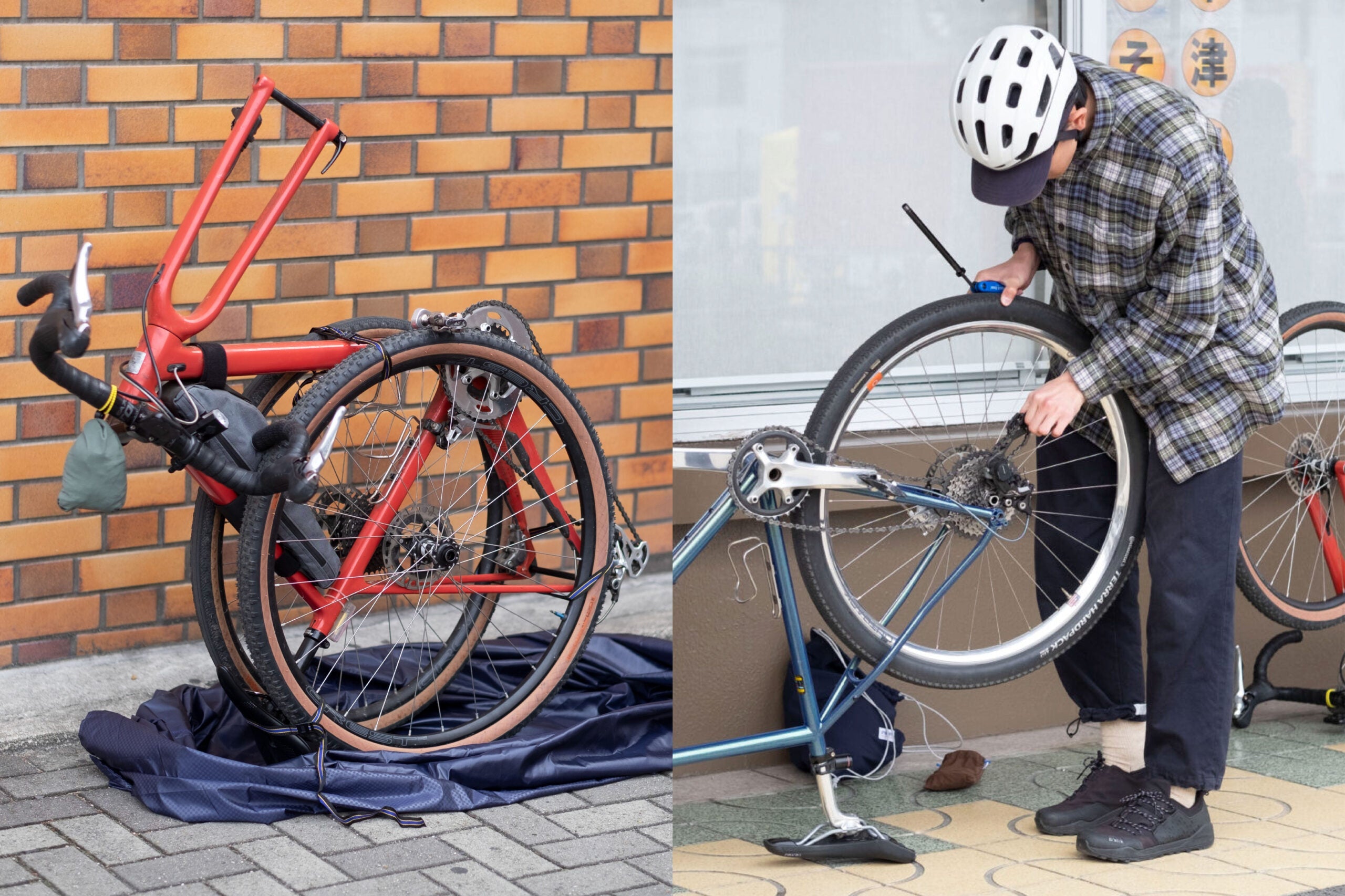 【Grease Monkey Bike School】輪行ワープは自転車の特権。