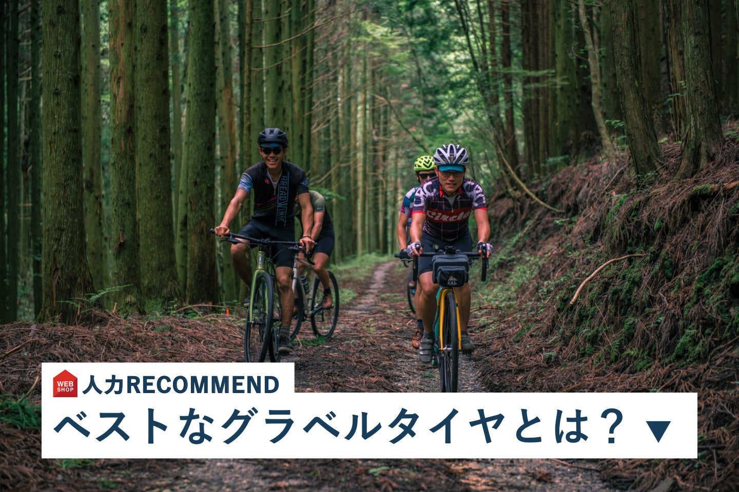 理想のグラベルタイヤを求めて - 人力RECOMMEND