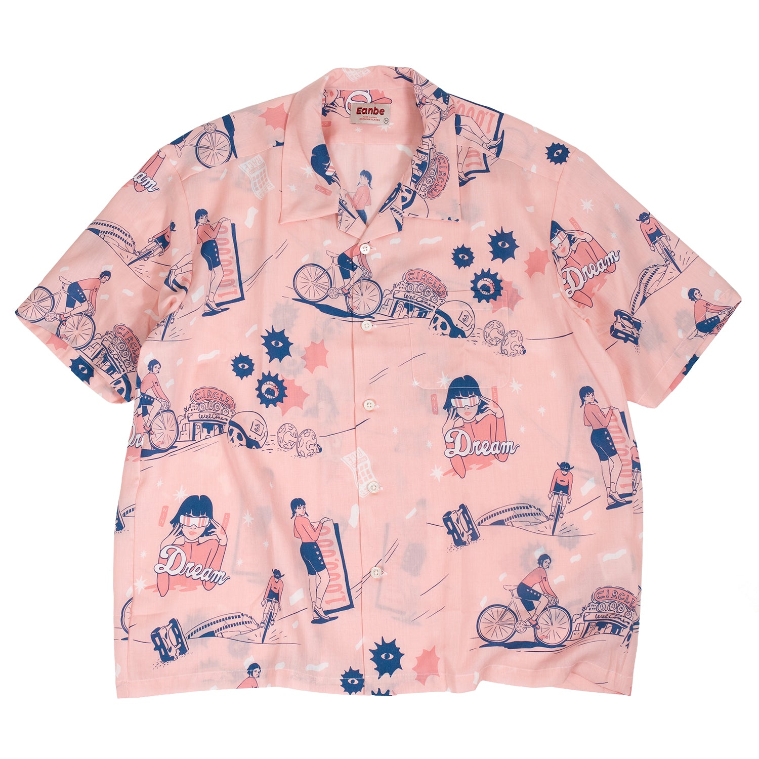 CIRCLES ORIGINAL EANBE Aloha Shirt / ニュー競輪