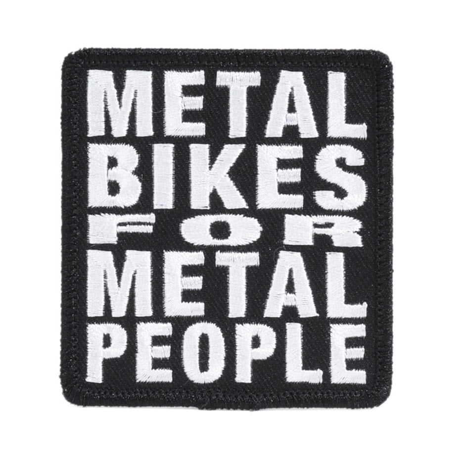 THE RADAVIST Patch - Metal Bikes for Metal People