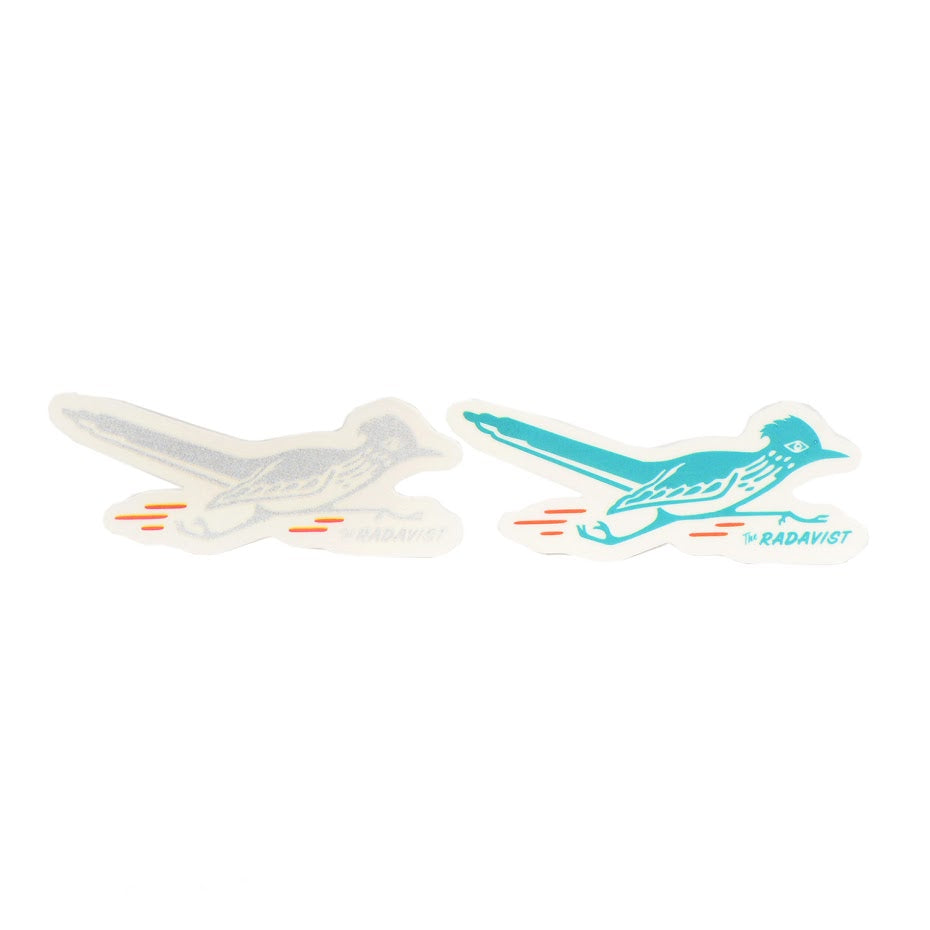 THE RADAVIST Sticker - Roadrunner - 2 Pack