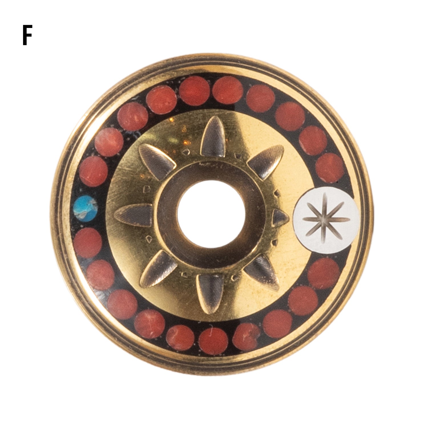 TOMII CYCLES Handmade Brass Top Cap Circles 20th Edition