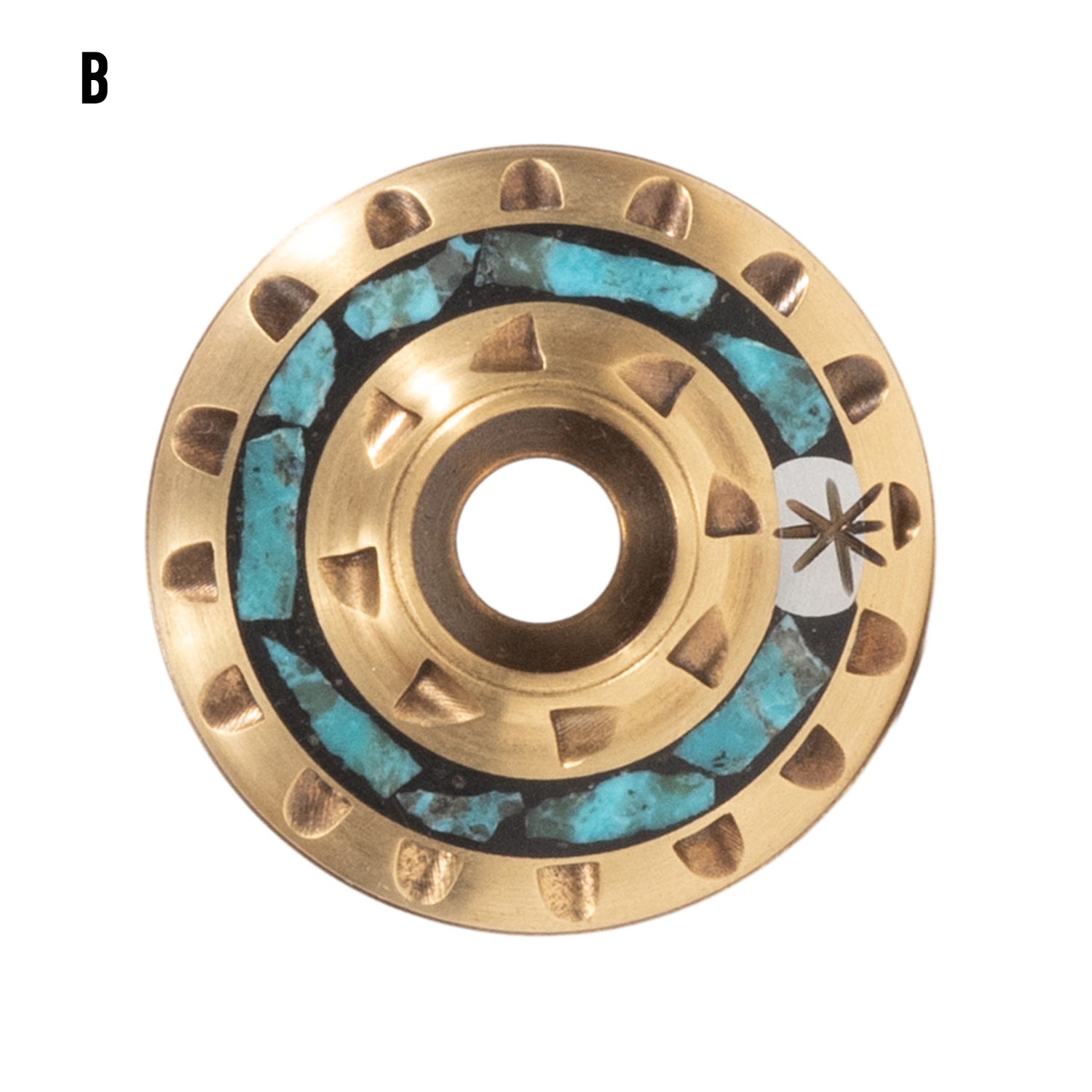 TOMII CYCLES Handmade Brass Top Cap Circles 20th Edition