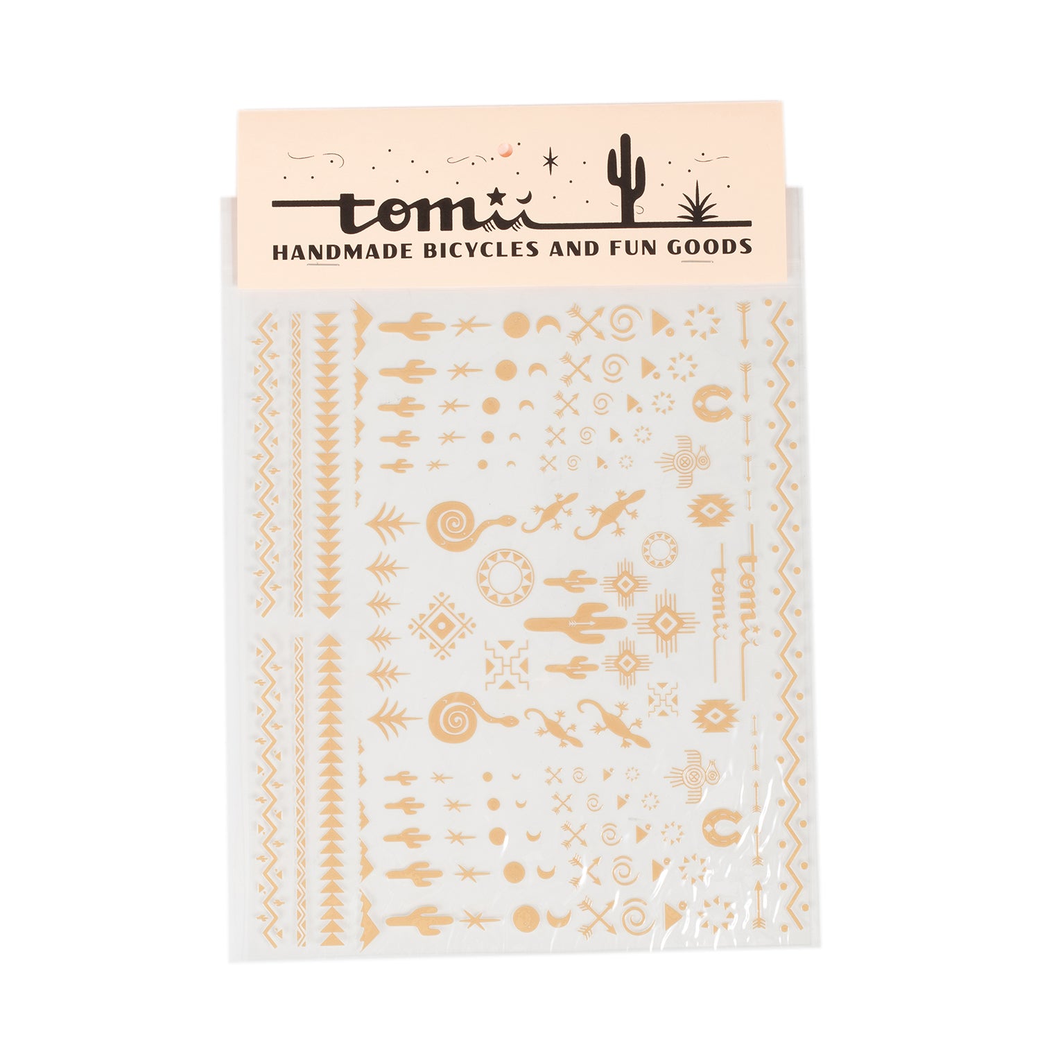 TOMII CYCLES "Desert Fossil" Decal Sheet