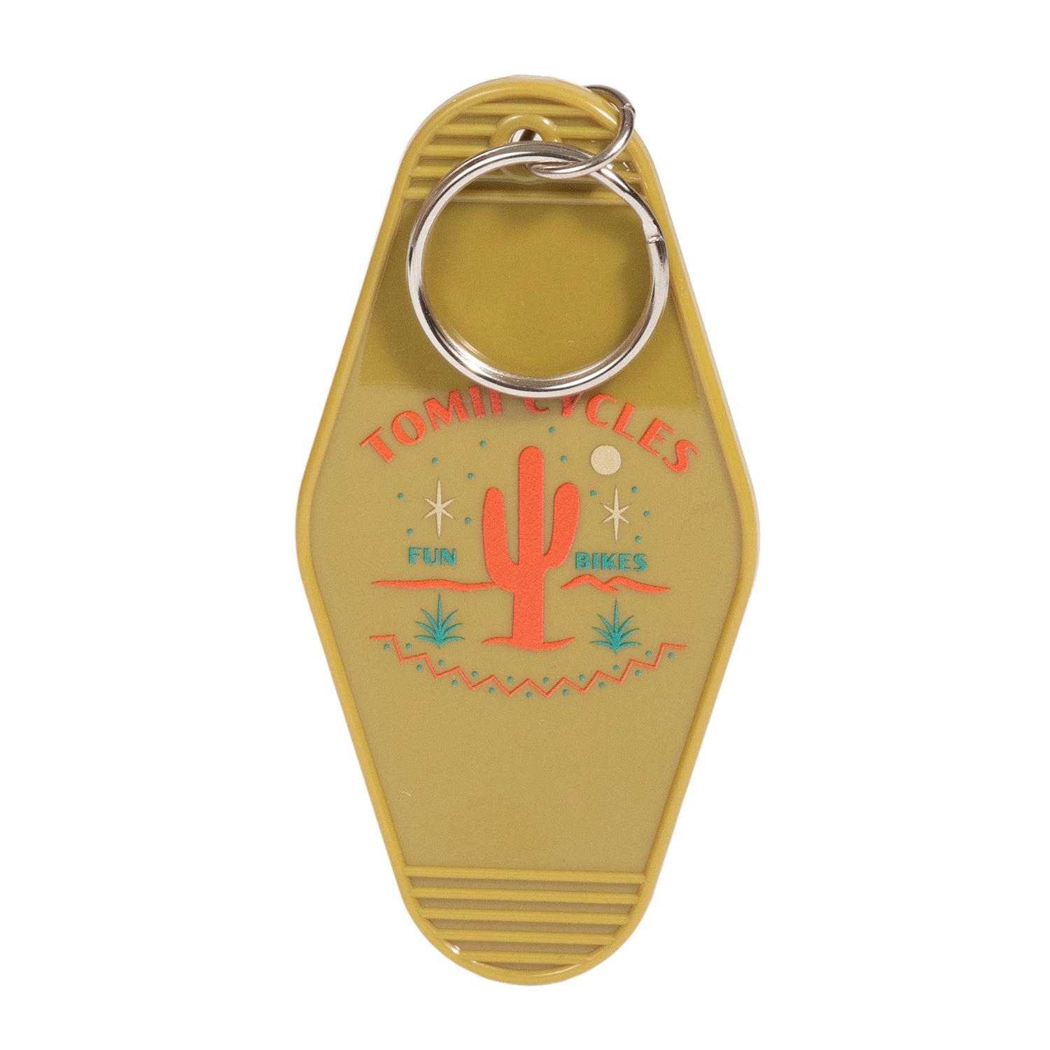 TOMII CYCLES Faraway Desert Motel Key Chain