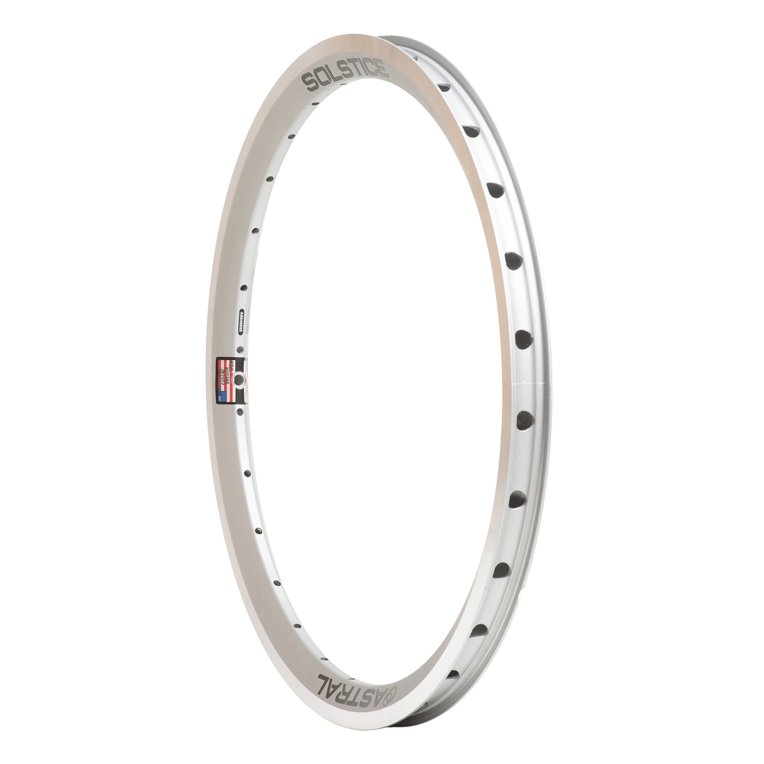 ASTRAL CYCLING Solstice Rim - Matte Silver - 16"
