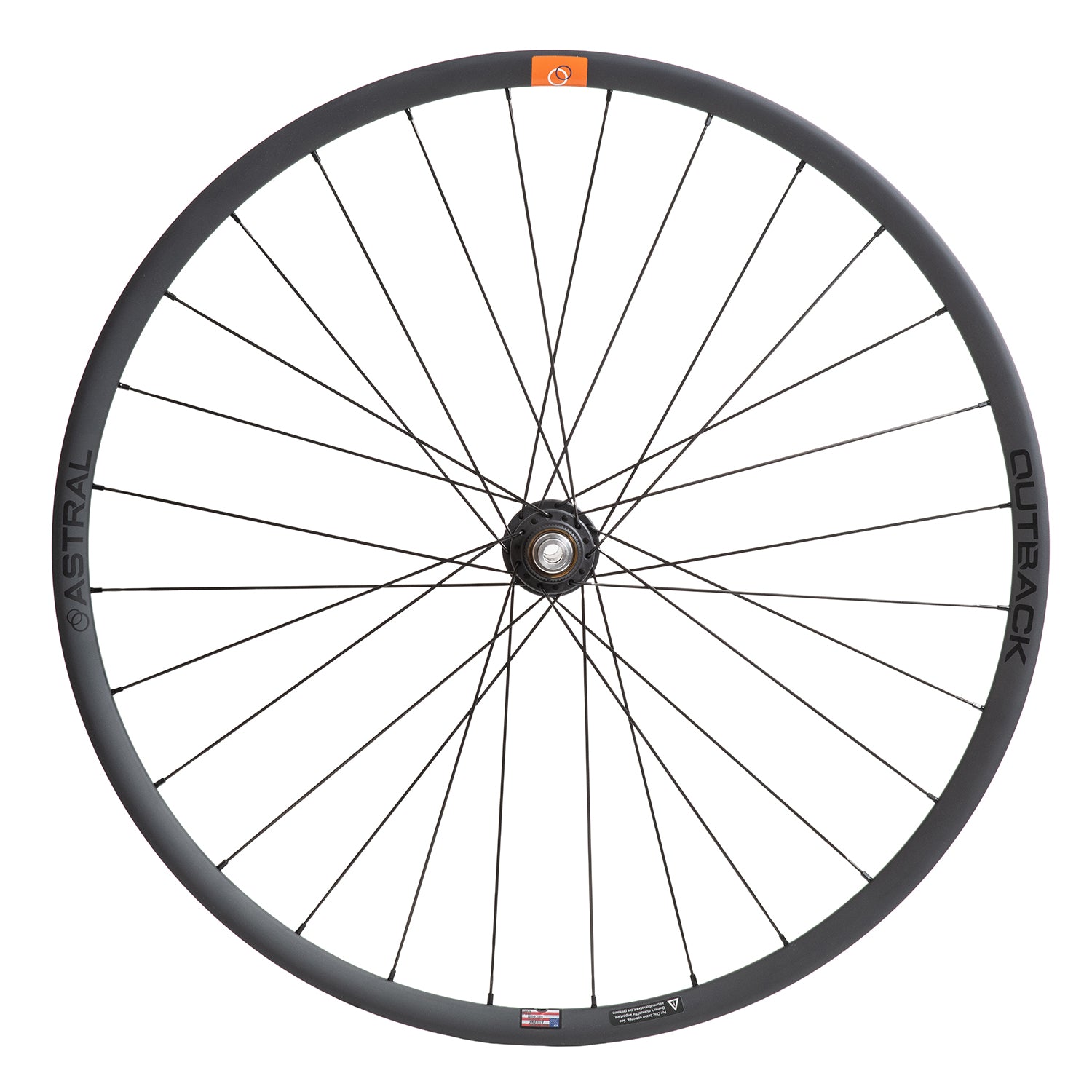 ASTRAL CYCLING Outback x WHITE INDUSTRIES CLD - Stealth Grey Wheel Set