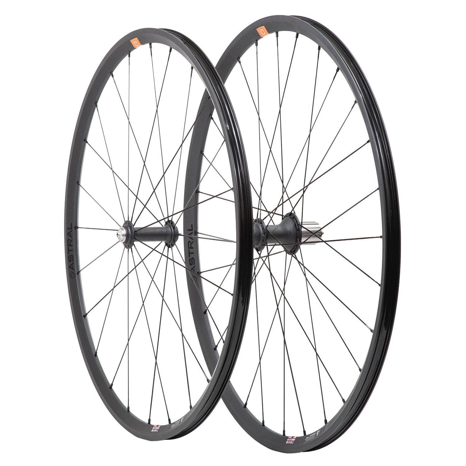 ASTRAL CYCLING Solstice x WHITE INDUSTRIES T11 - Stealth Grey Wheel Set