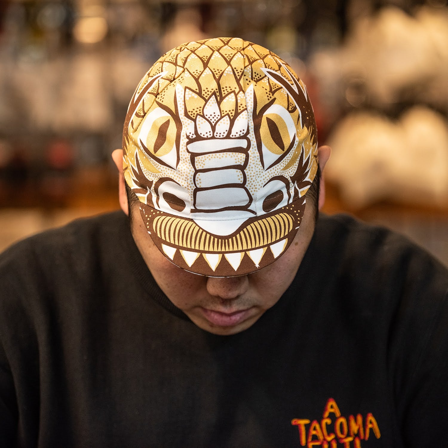 ADAM BELL'S WORKS Cycling Cap - Golden Shuppi