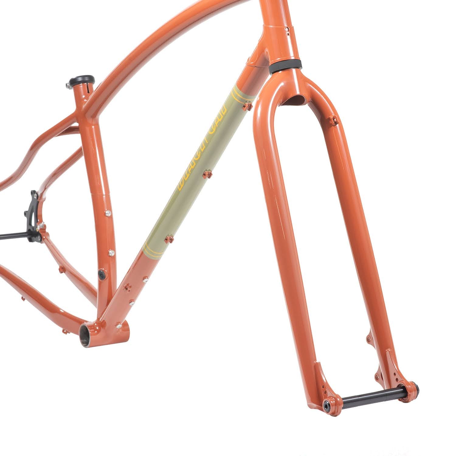 BLACKCAT BICYCLES Swami Frame Set / Terra Cotta / Size : Medium