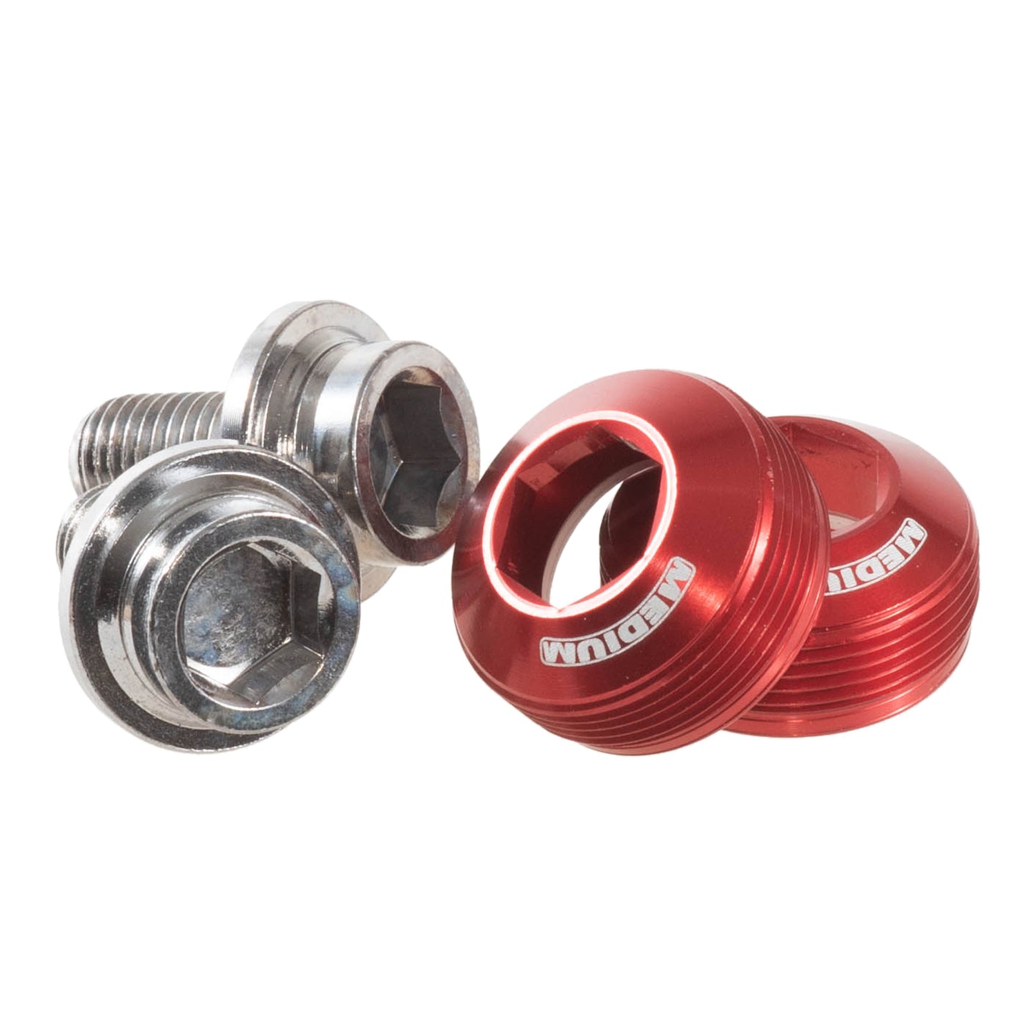 MEDIUM Alloy Cup Crank Bolts Set