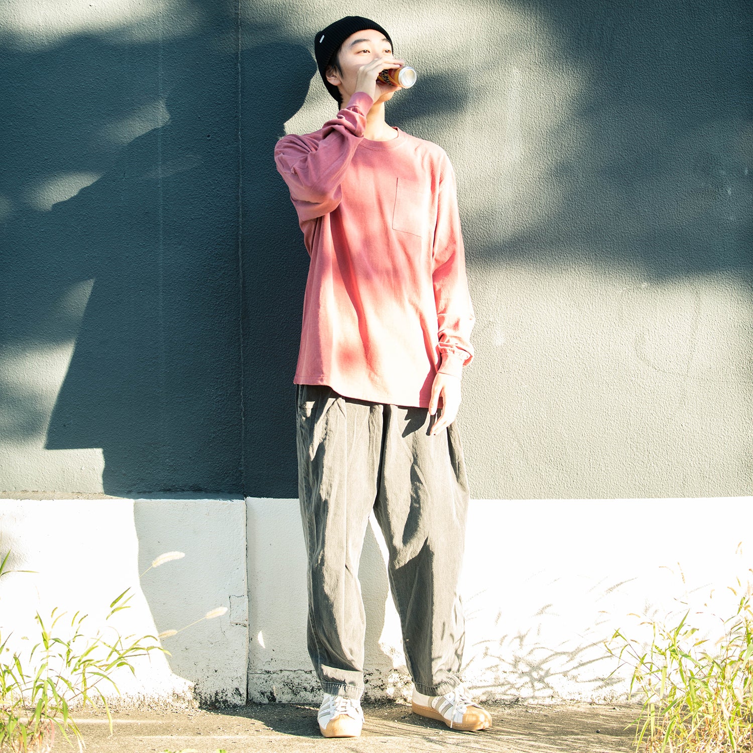 RELAX FIT NPID Beach Slacks Black Denim