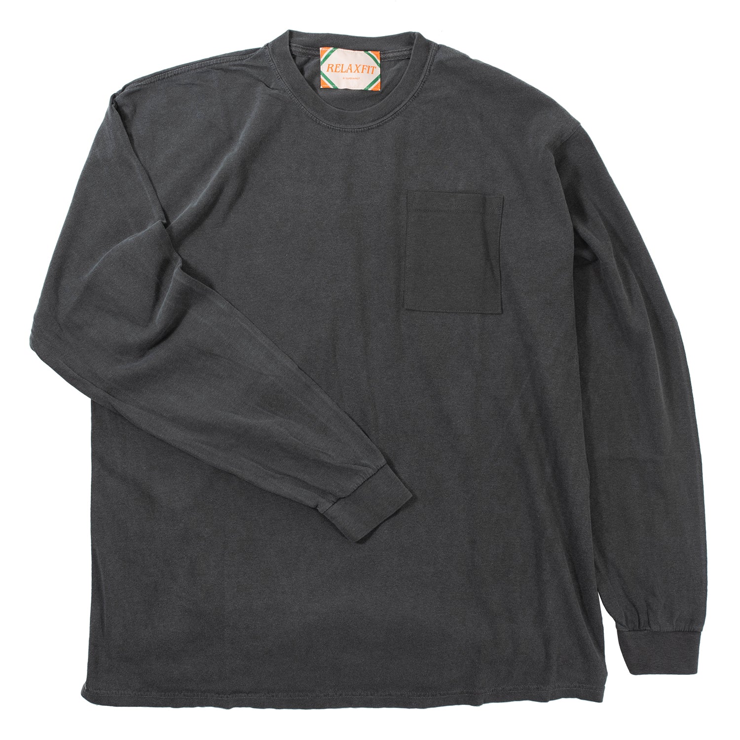 RELAX FIT Fade Pocket Longsleeve T-shirt