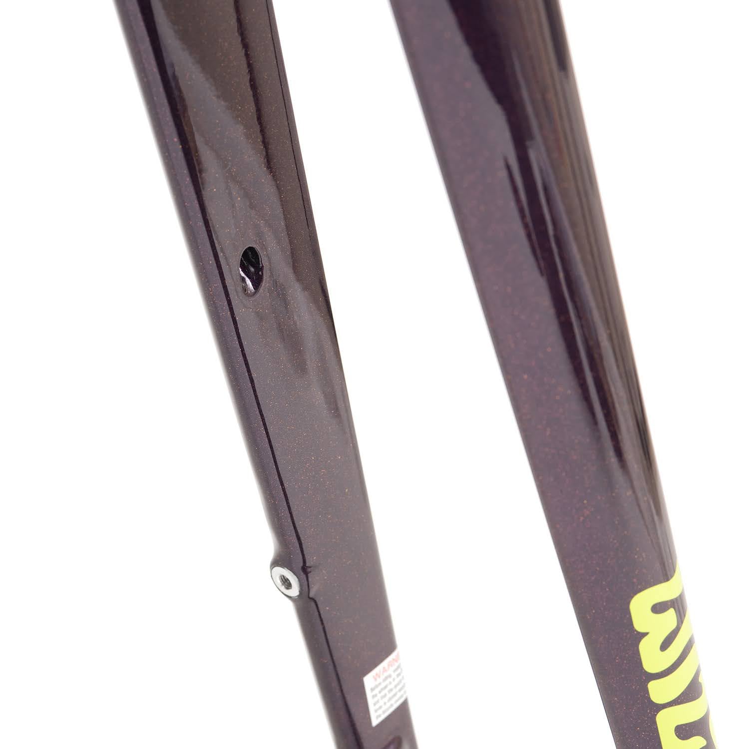 WILDE BICYCLE Mean Jean Frame Set - Purple / Pink Sparkle