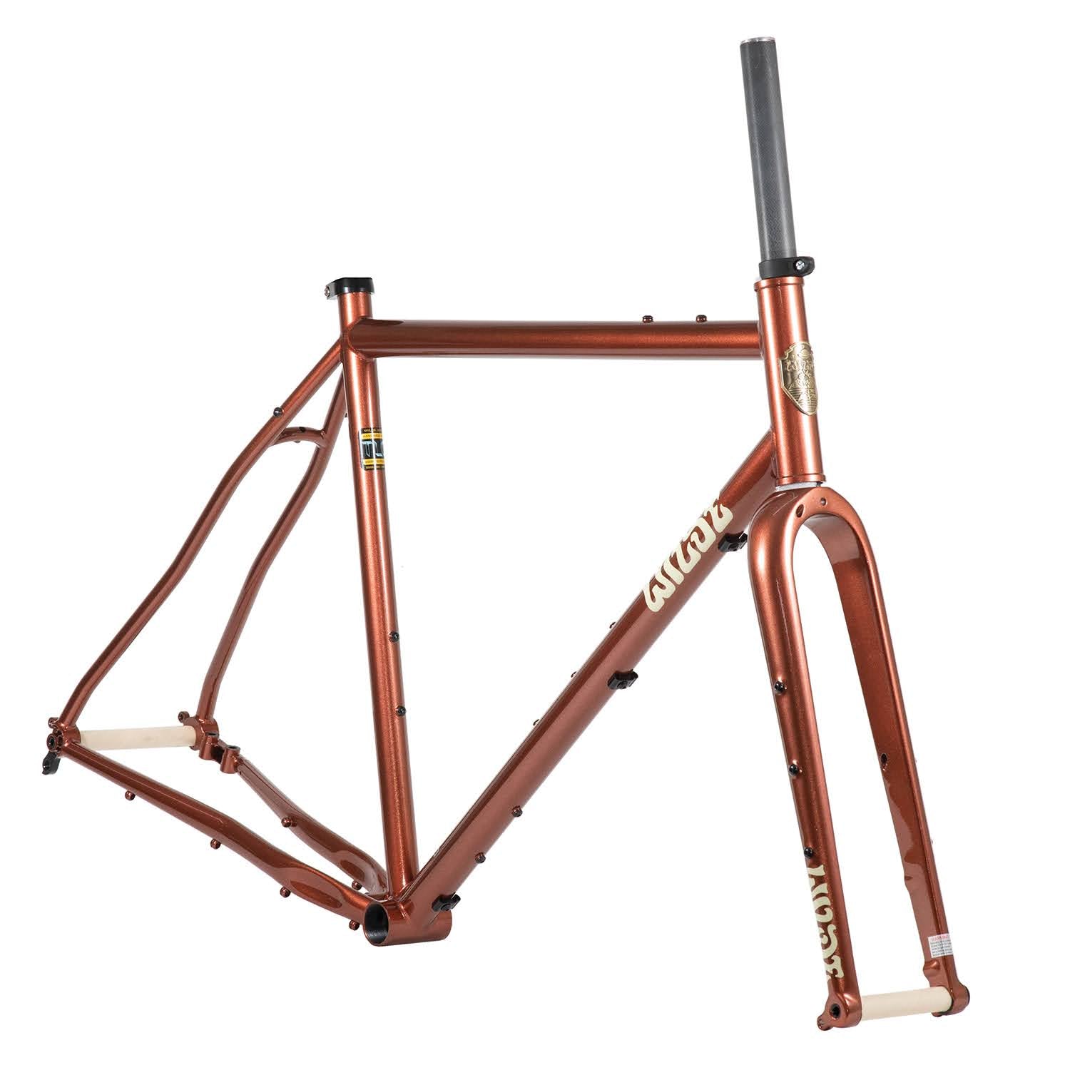 WILDE BICYCLE Rambler SL Frame Set - Copper Metallic