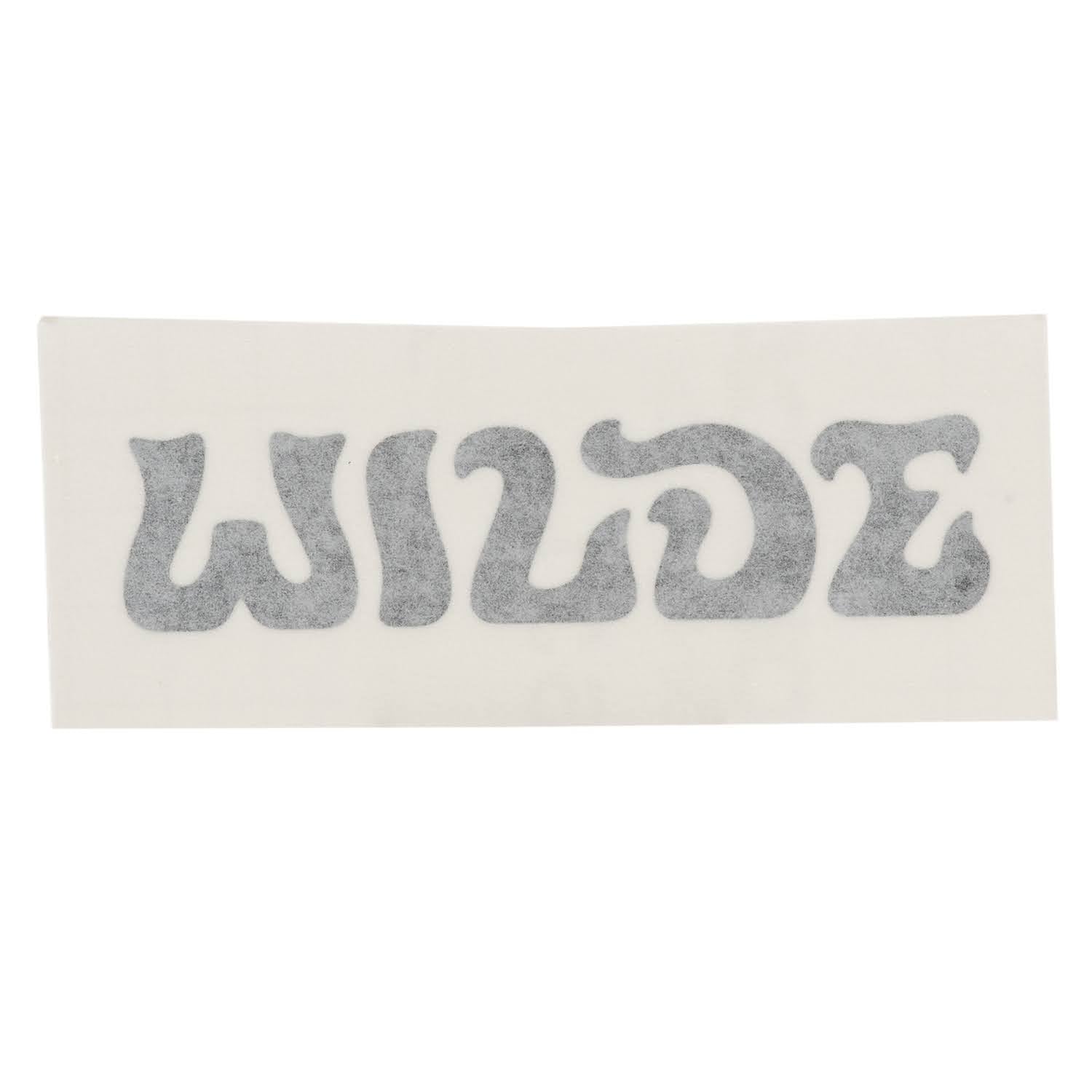 WILDE BICYCLE Wilde Decal