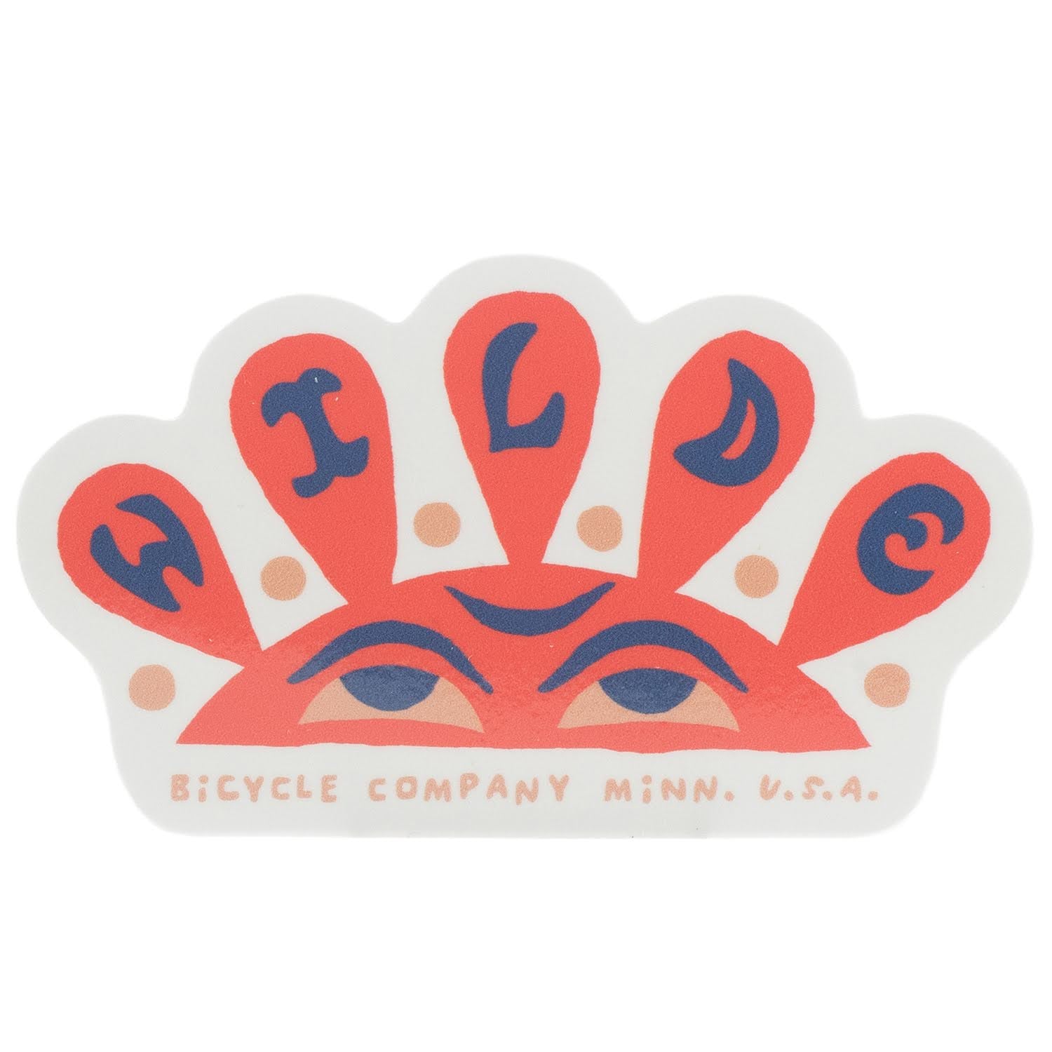 Wilde Bicycle Sun Sticker