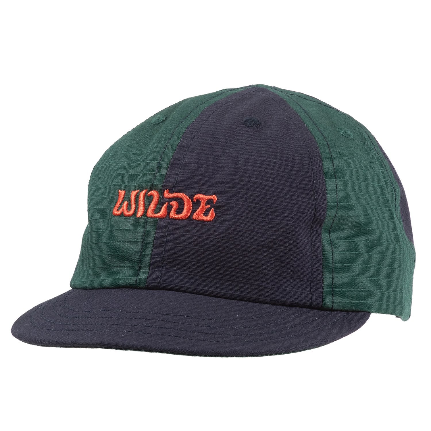 WILDE BICYCLE Wilde x Kiz Caps - Short Brim (Black/Green)