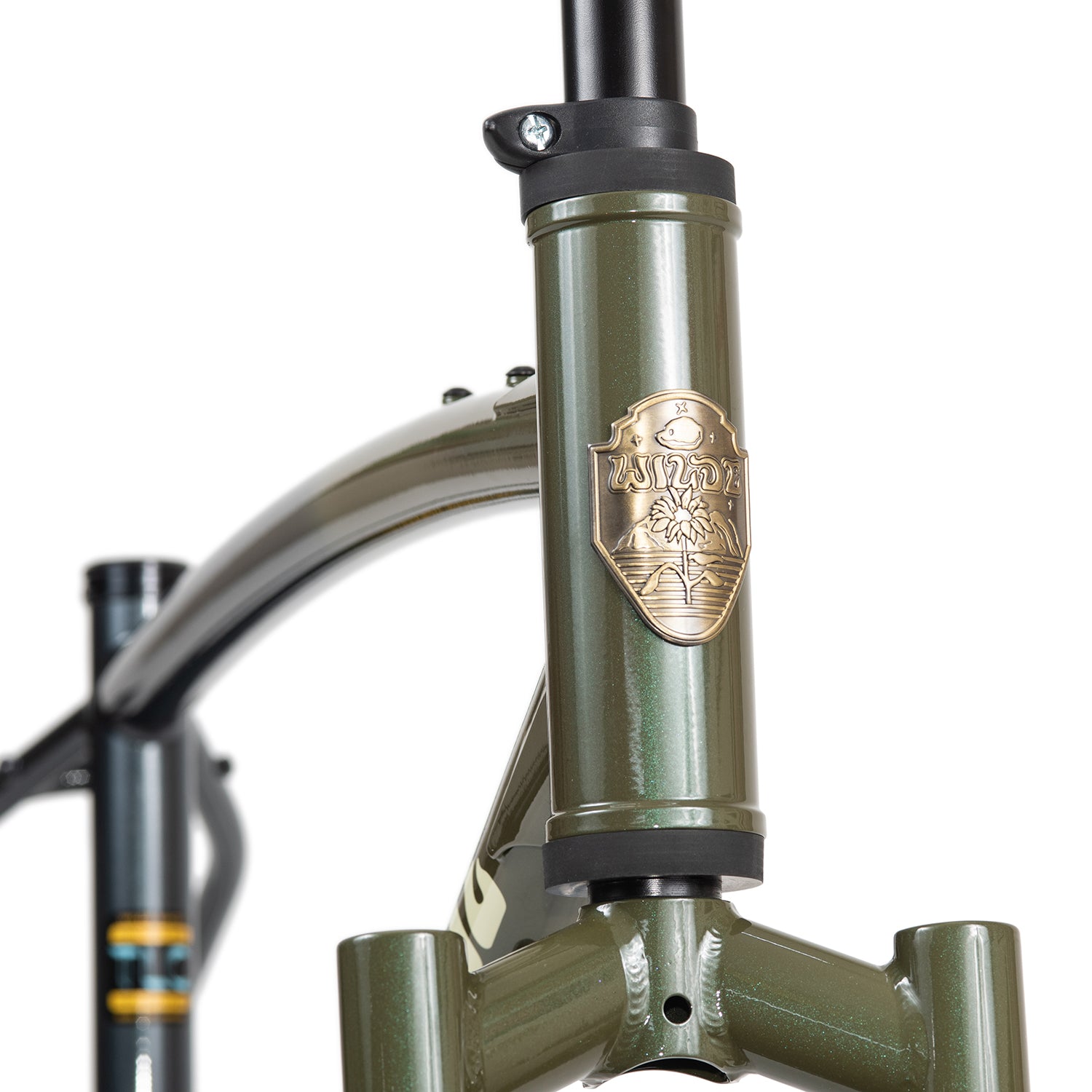 WILDE BICYCLE Supertramp Frame Set - Sparkly Green Grey