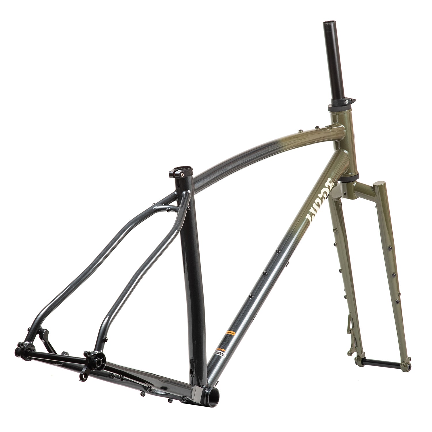 WILDE BICYCLE Supertramp Frame Set - Sparkly Green Grey