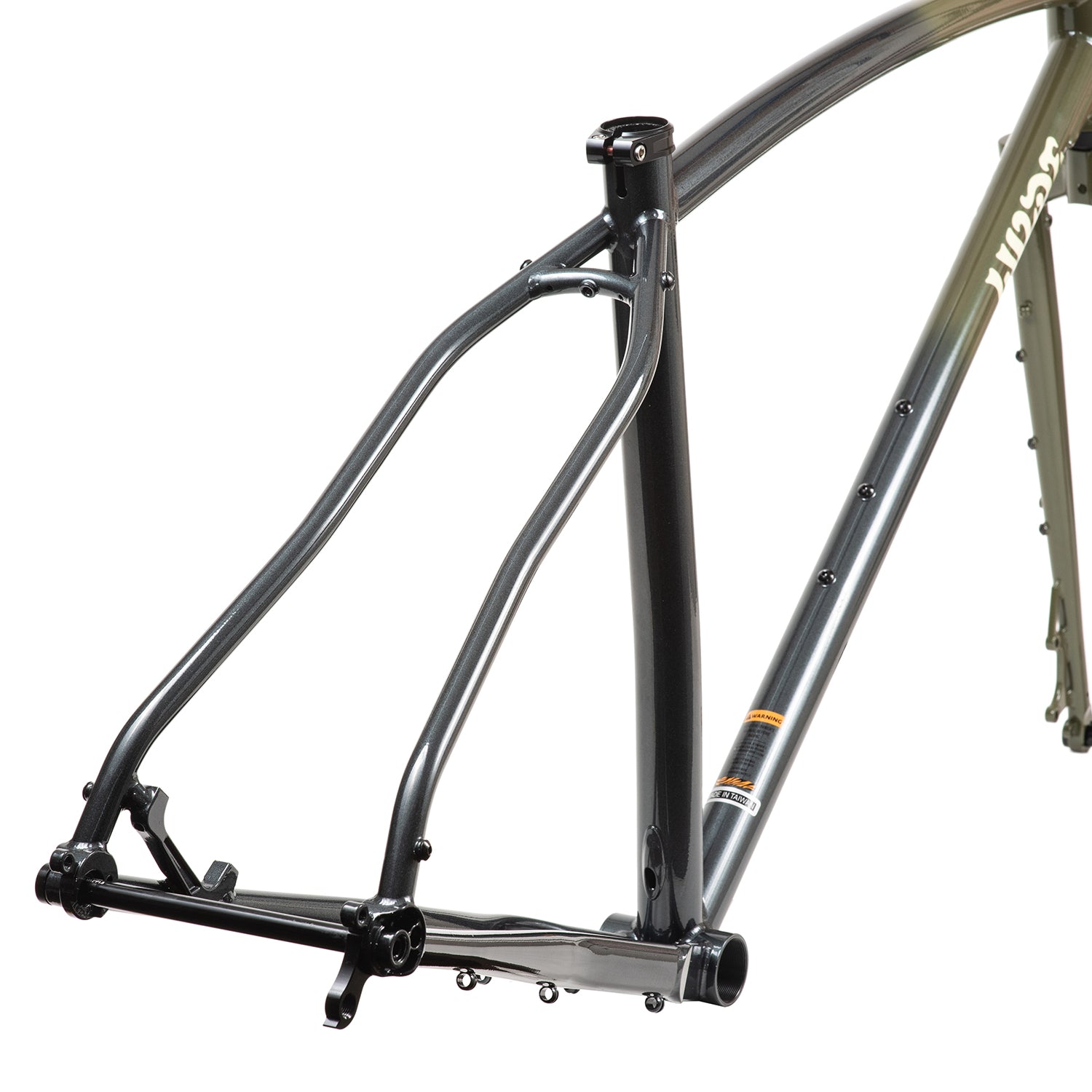WILDE BICYCLE Supertramp Frame Set - Sparkly Green Grey