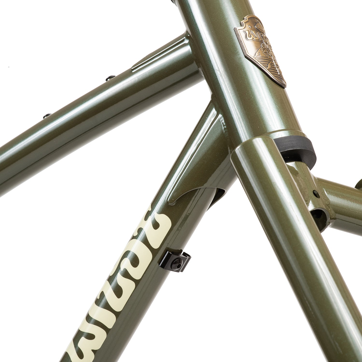 WILDE BICYCLE Supertramp Frame Set - Sparkly Green Grey