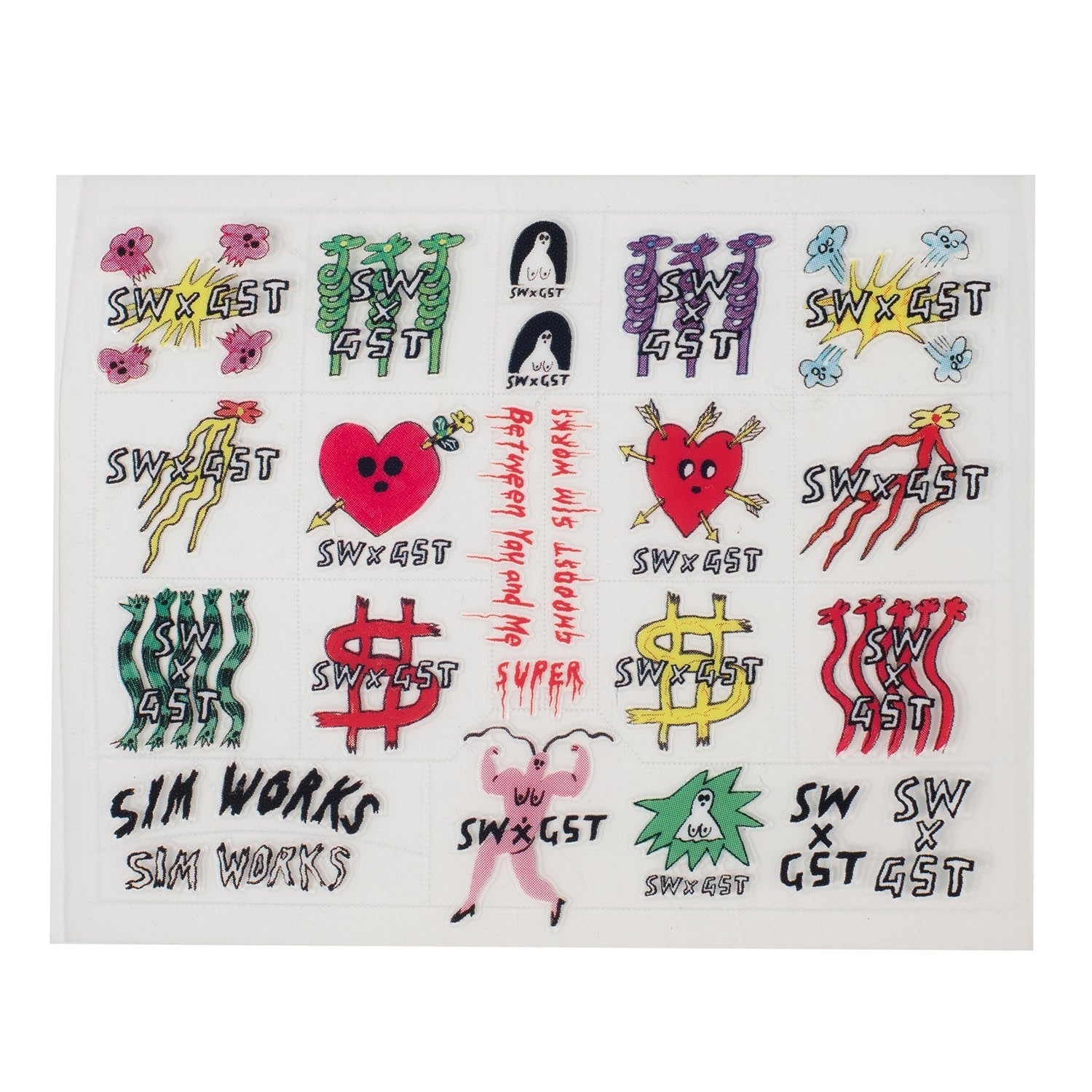 GHOOOST x SIMWORKS Ride Me to the Moon Decal Kit