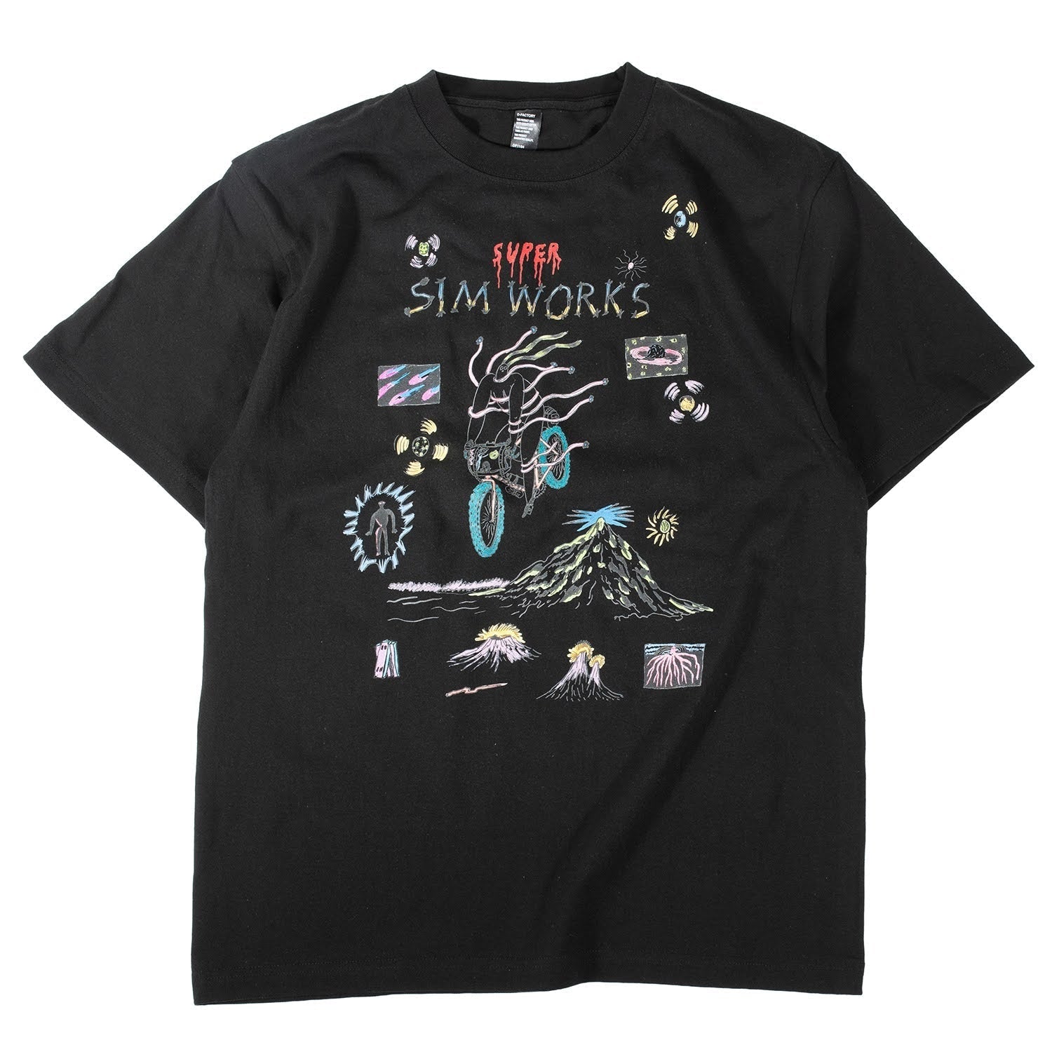 GHOOOST x SIMWORKS Ride Me to the Moon Tee