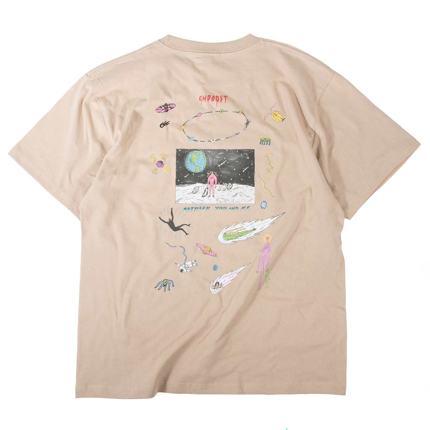 GHOOOST x SIMWORKS Ride Me to the Moon Tee