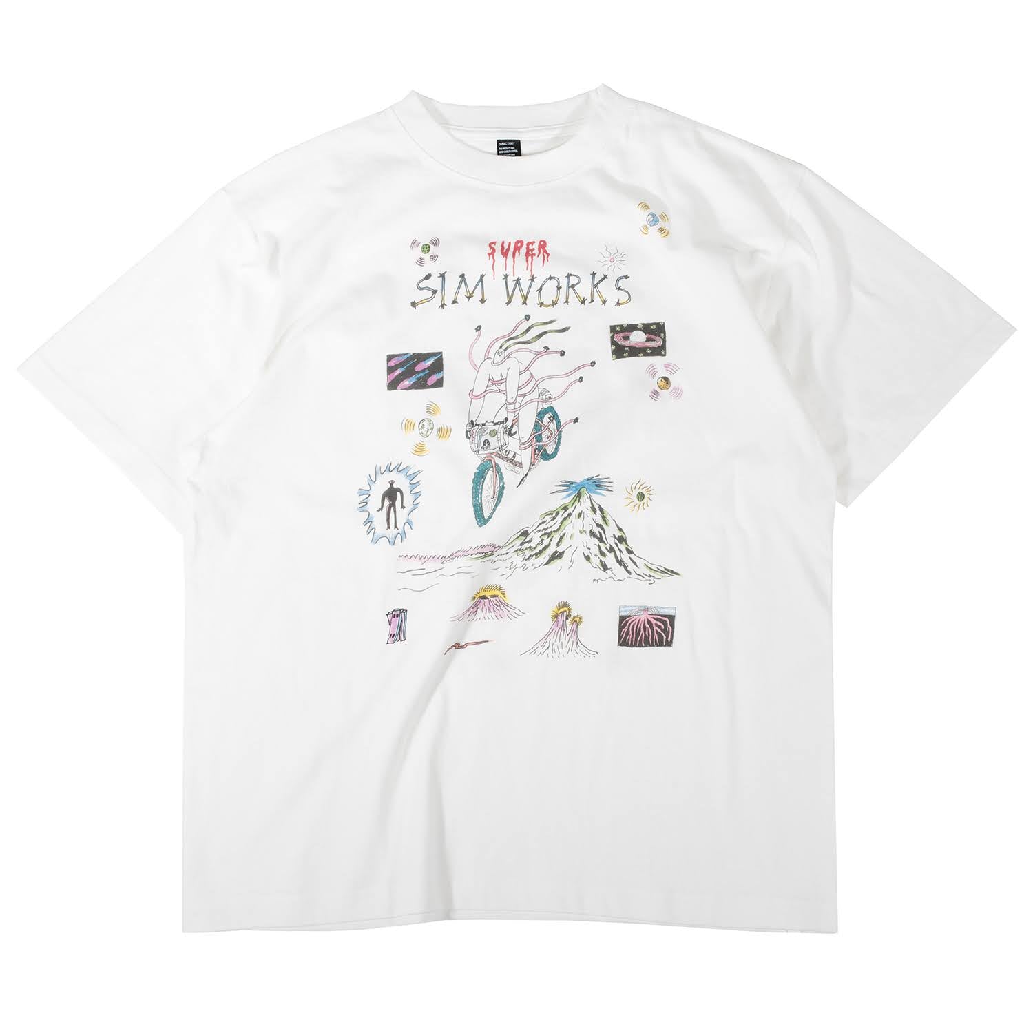 GHOOOST x SIMWORKS Ride Me to the Moon Tee