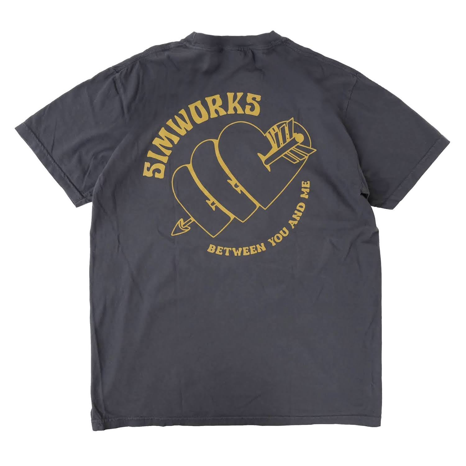 SIMWORKS Heart & Arrow Pocket Ts